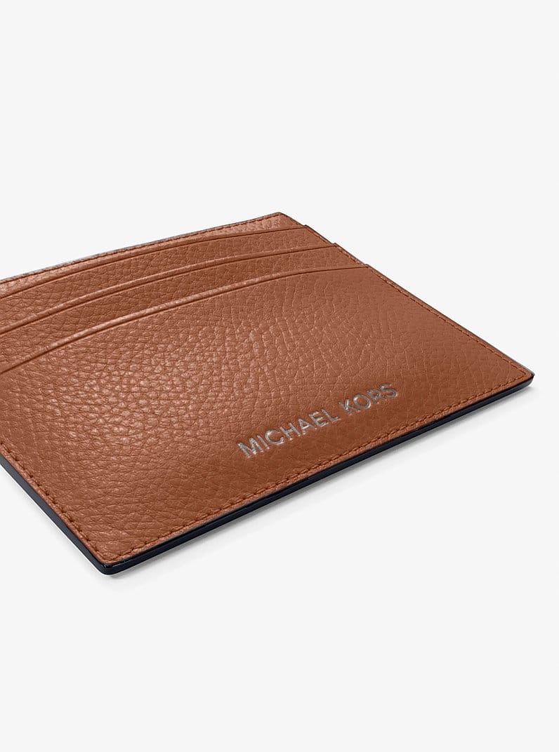 Cooper Pebbled Leather Card Case