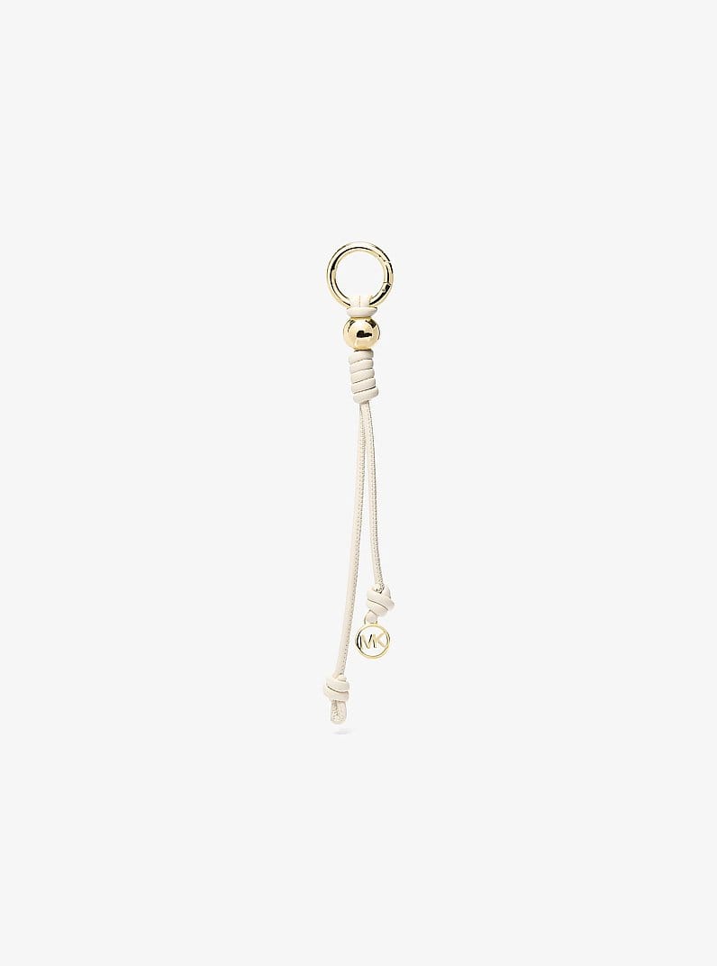 Gold-Tone Knot Bag Charm
