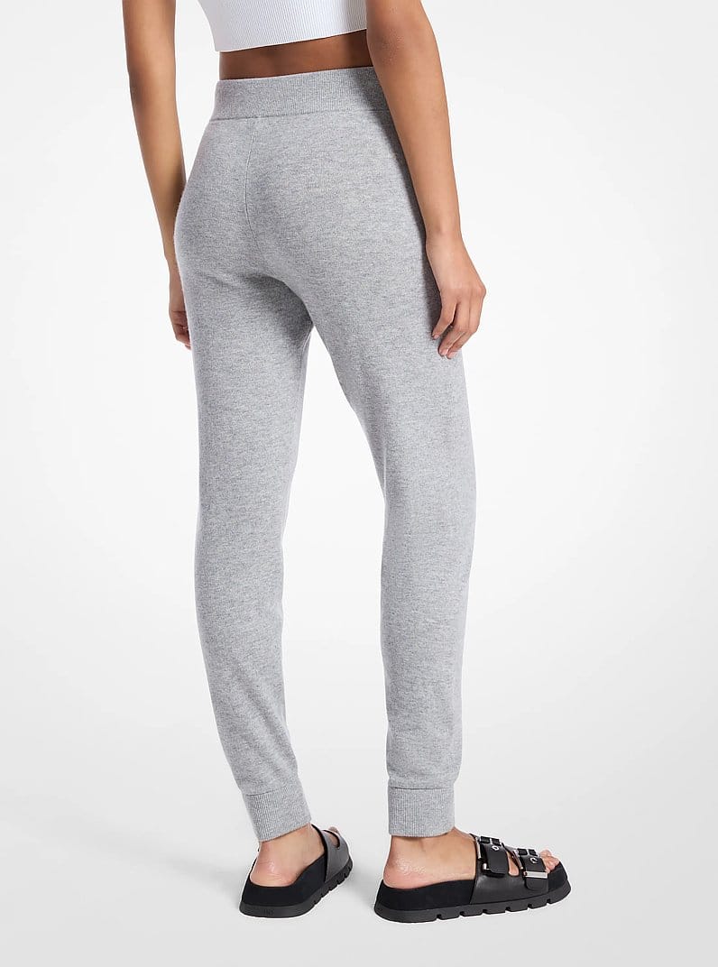 Wool and Cashmere Blend Joggers
