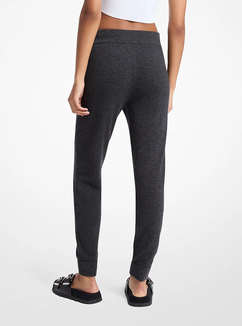 Wool and Cashmere Blend Joggers