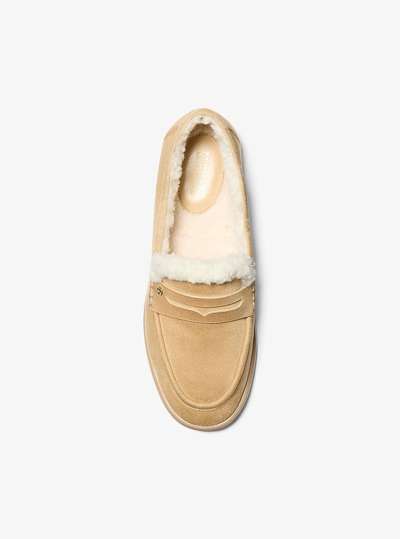 Bree Faux Shearling Trim Loafer