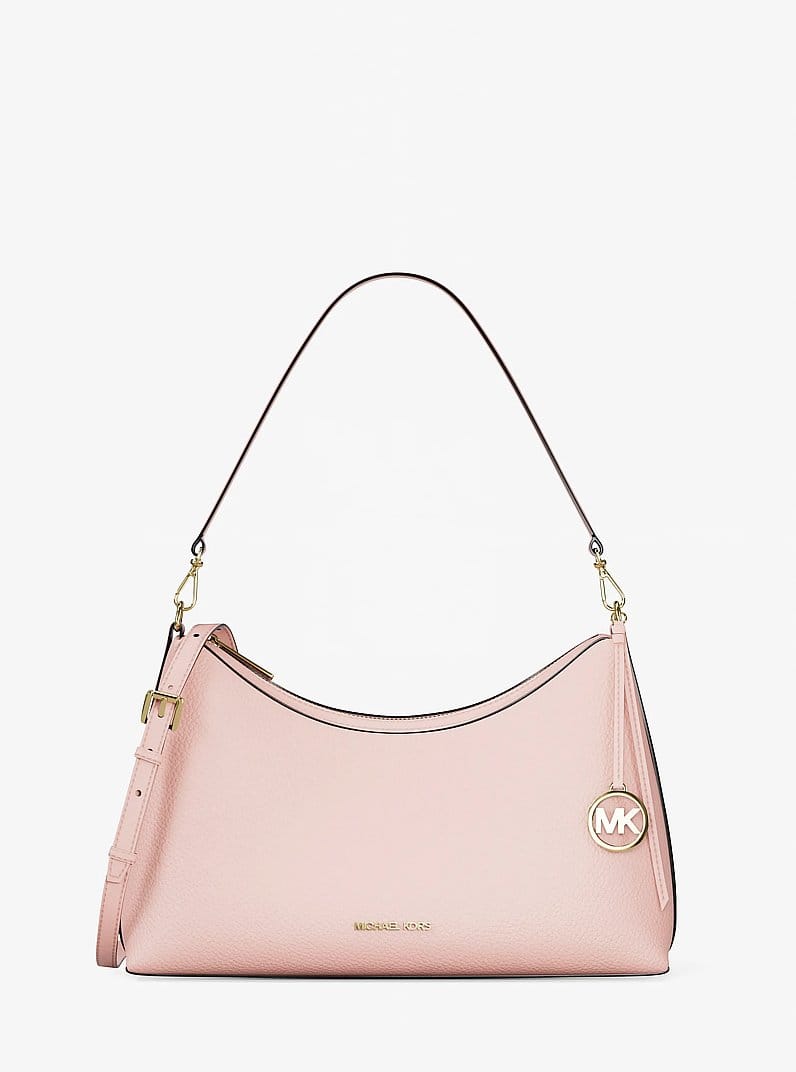 Sammy Medium Pebbled Leather Convertible Shoulder Bag