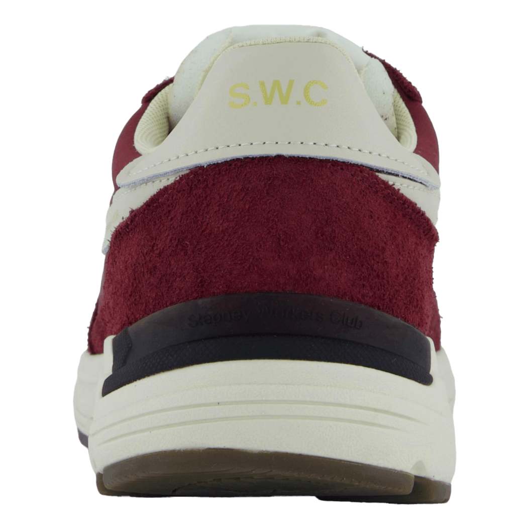 Stepney Workers Club Osier S - strike Raw Suede Mix College Red