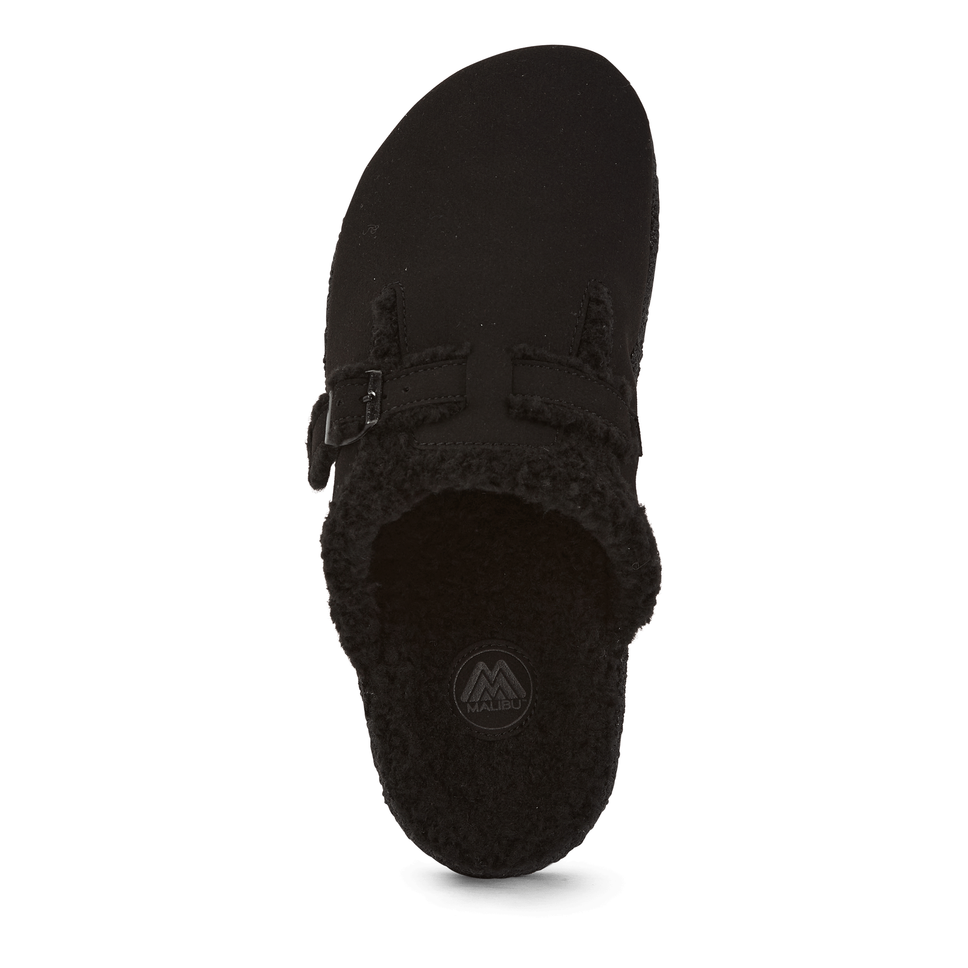 Malibu Sandals Flores Mule - Micro Fiber Blac Black