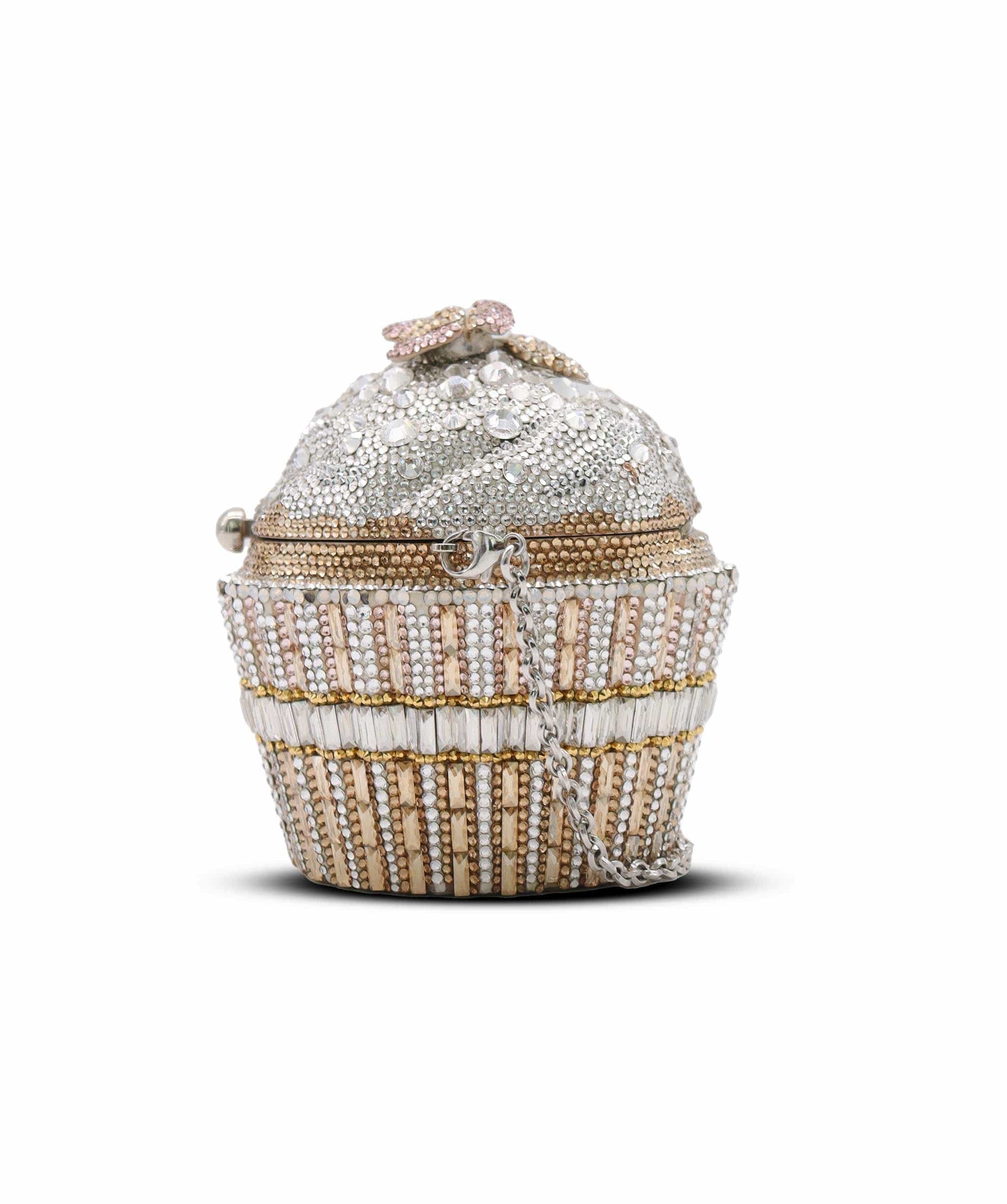 Juduth Leiber JUDITH LEIBER LIMITED EDITION MINAUDIERE CUPCAKE CLUTH ASC7290
