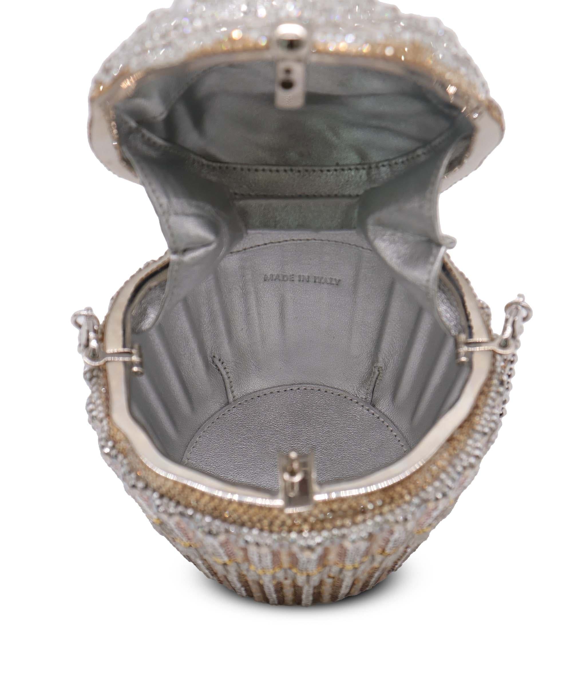 Juduth Leiber JUDITH LEIBER LIMITED EDITION MINAUDIERE CUPCAKE CLUTH ASC7290
