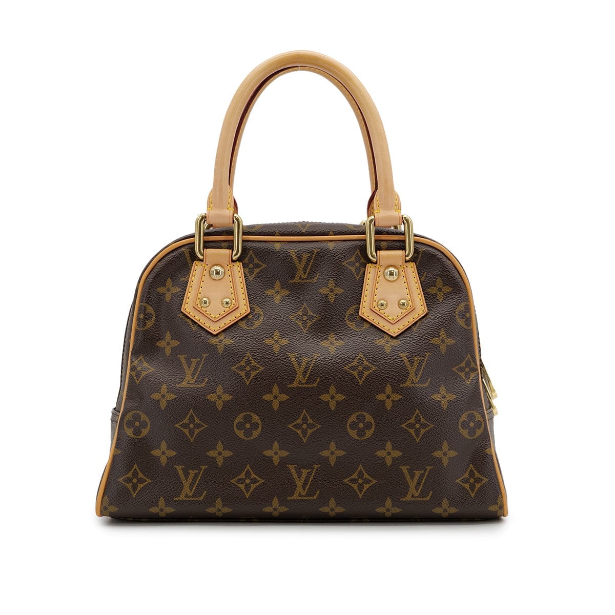 Luxury Promise Japan LOUIS VUITTON MONOGRAM MANHATTAN PM HAND BAG BROWN M40026 90325327