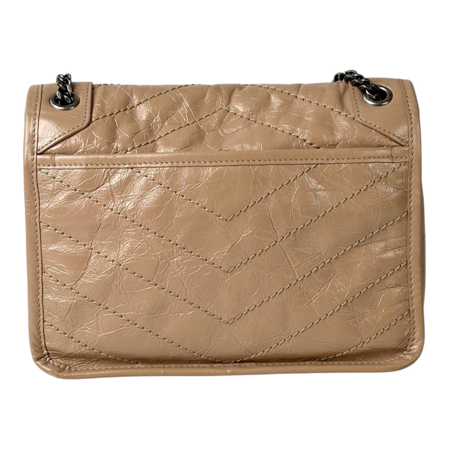 YSL Niki Baby Bag in Beige