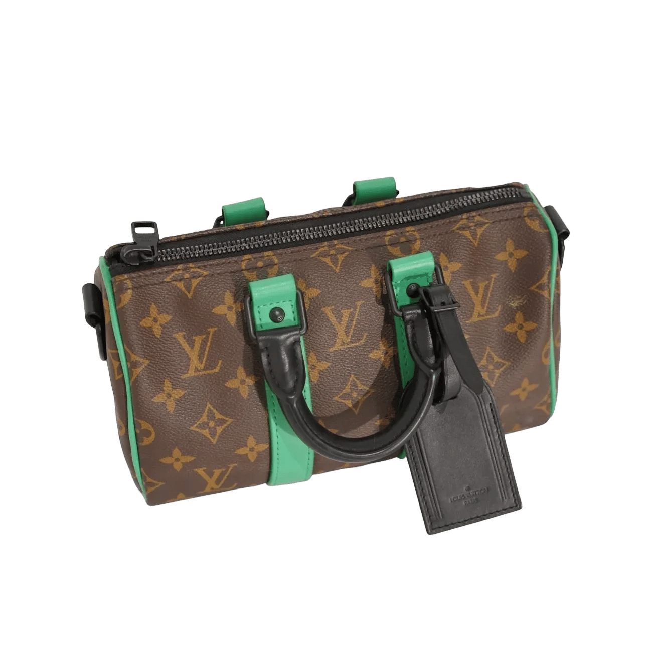 True To Sole Louis Vuitton Keepall Bandoulière 25 Macassar Canvas