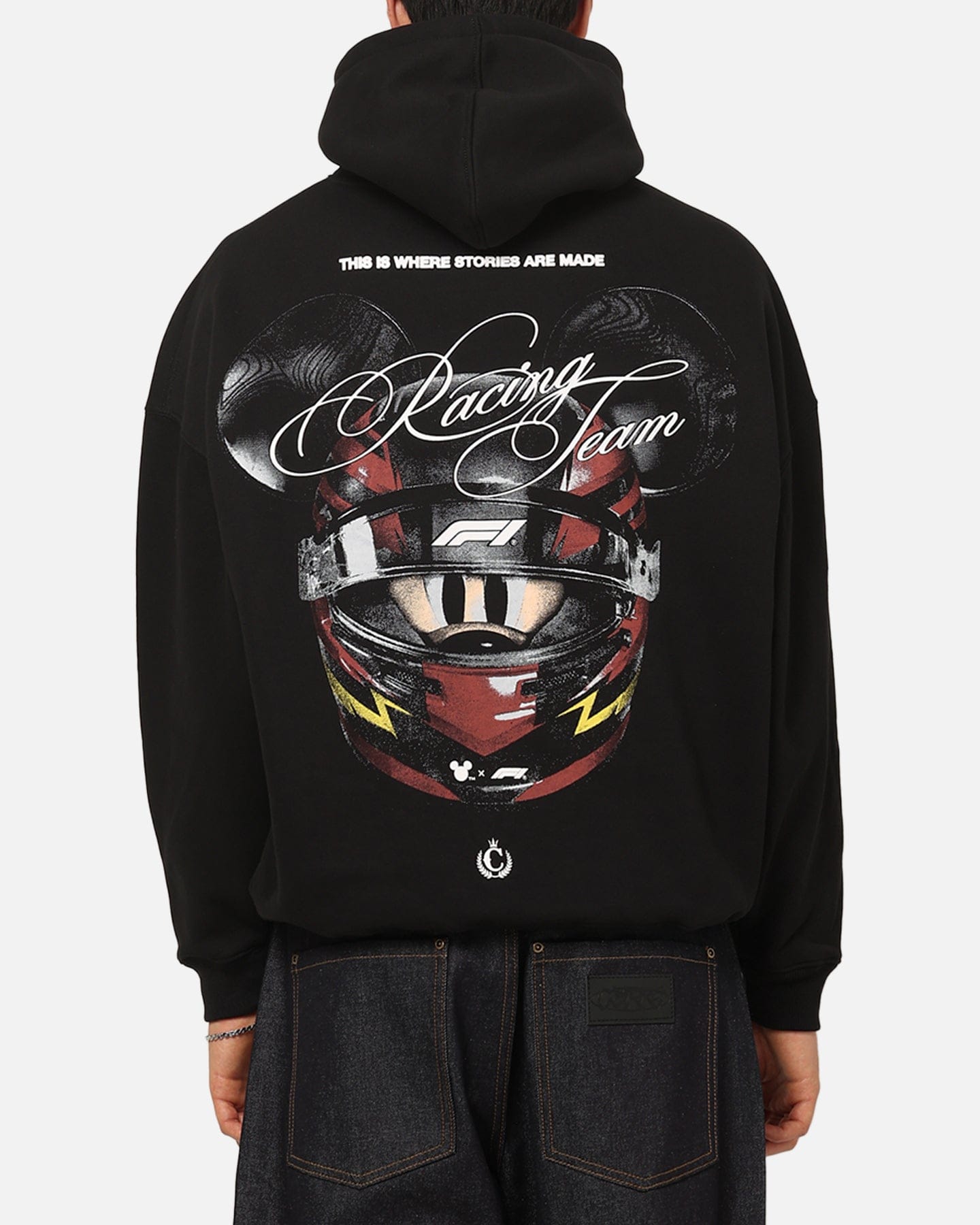 Disney Culture Kings Disney x Formula 1® Mickey Helmet Hoodie Black