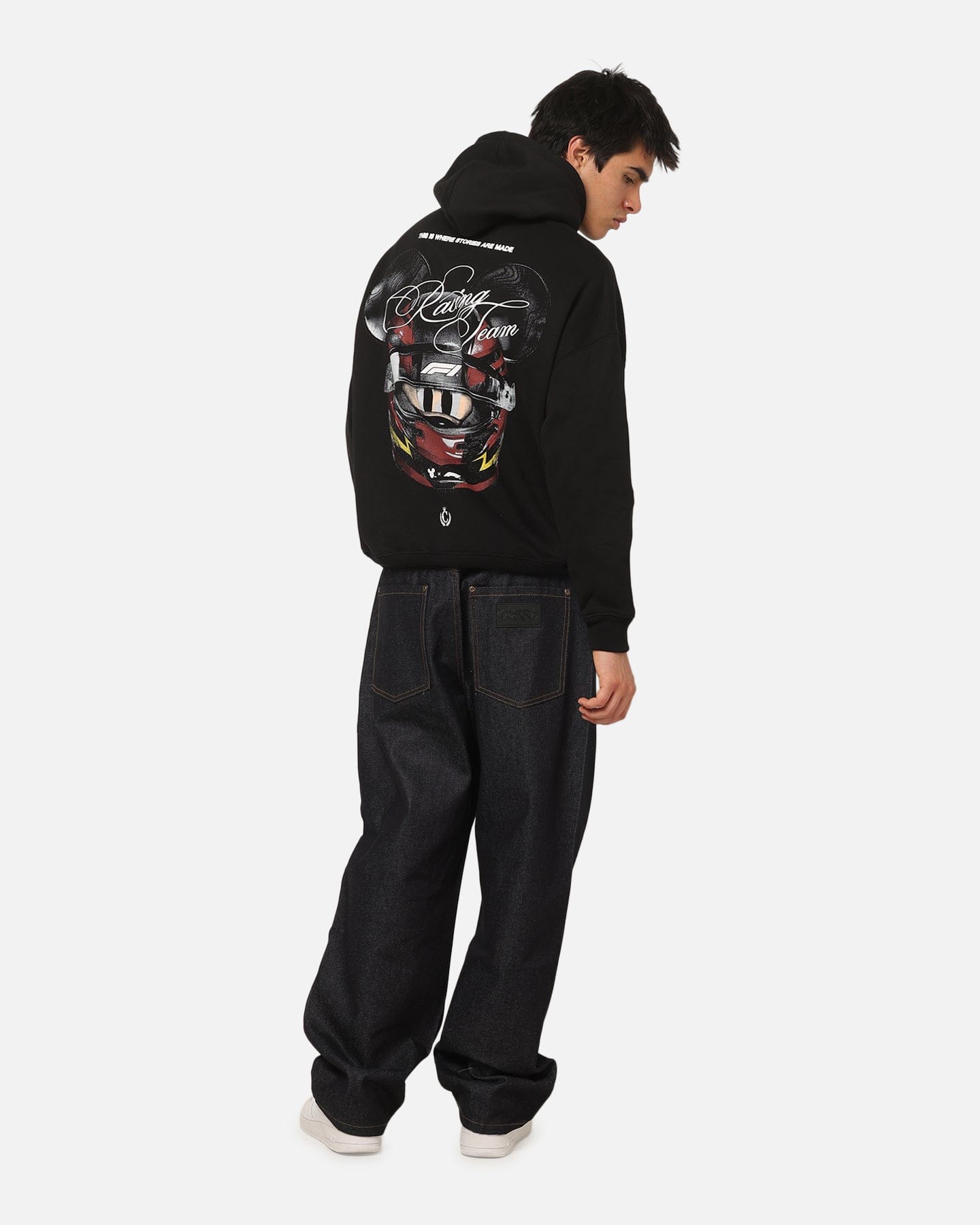 Disney Culture Kings Disney x Formula 1® Mickey Helmet Hoodie Black