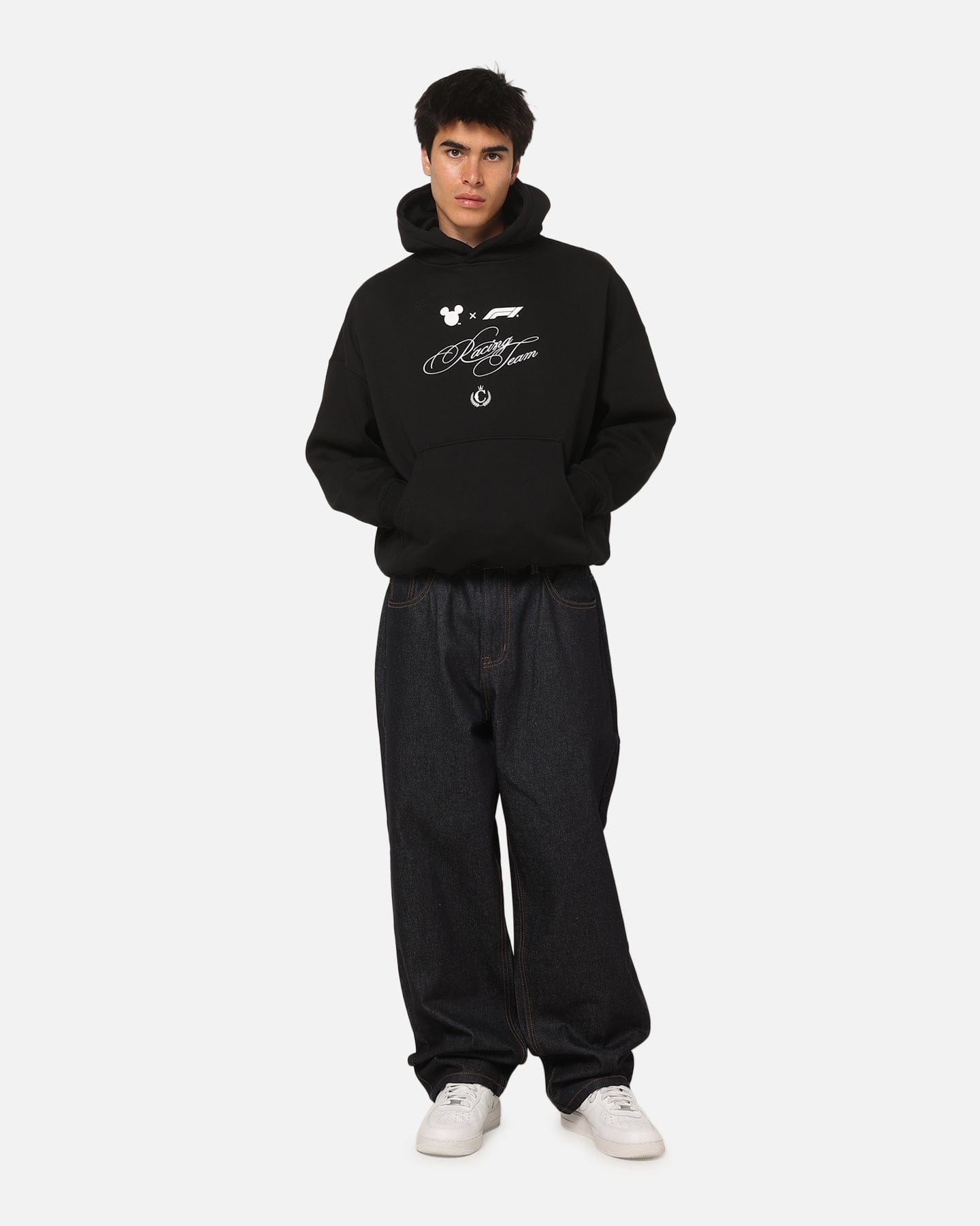 Disney Culture Kings Disney x Formula 1® Mickey Helmet Hoodie Black