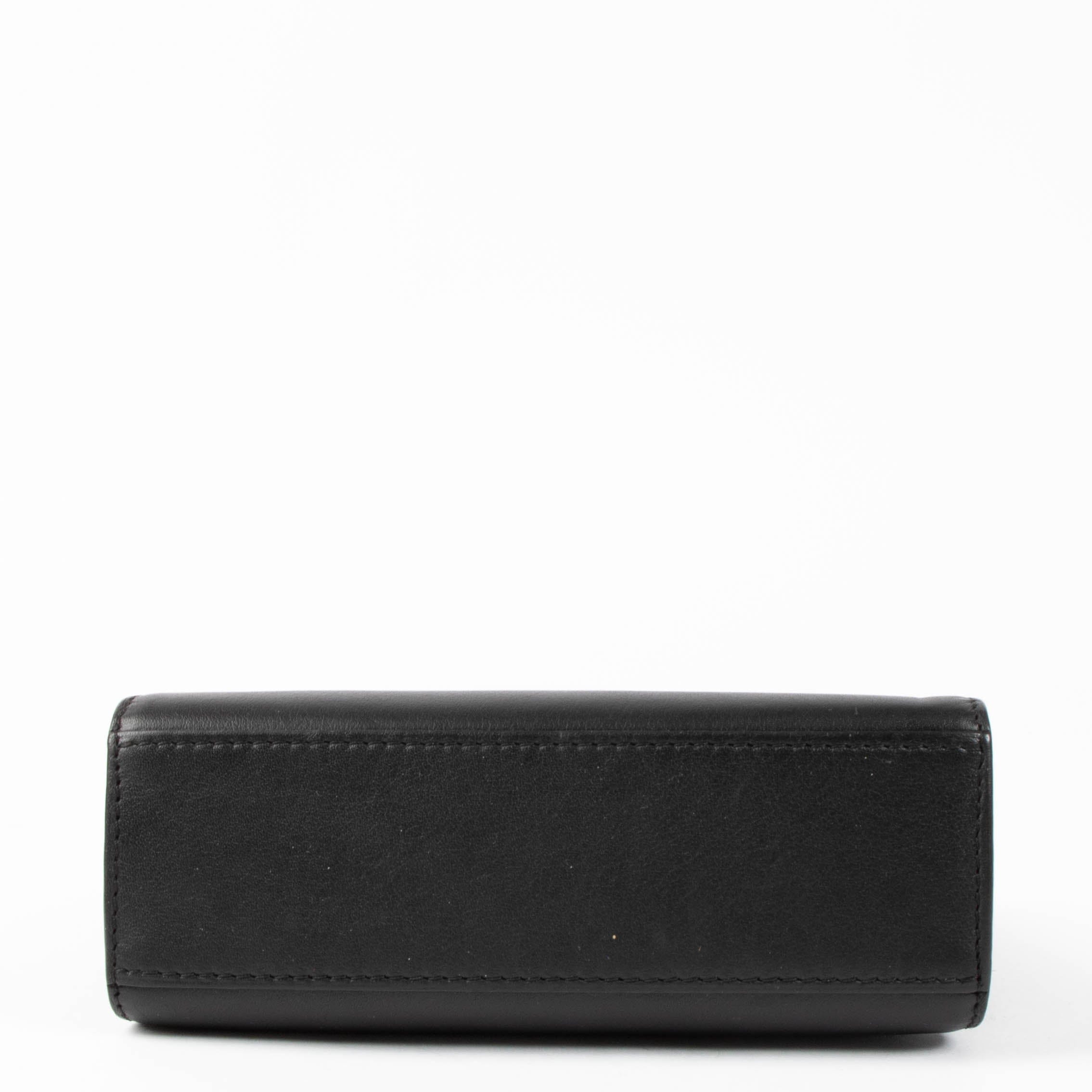 Delvaux Black Supple Calf Tempête Micro Bag