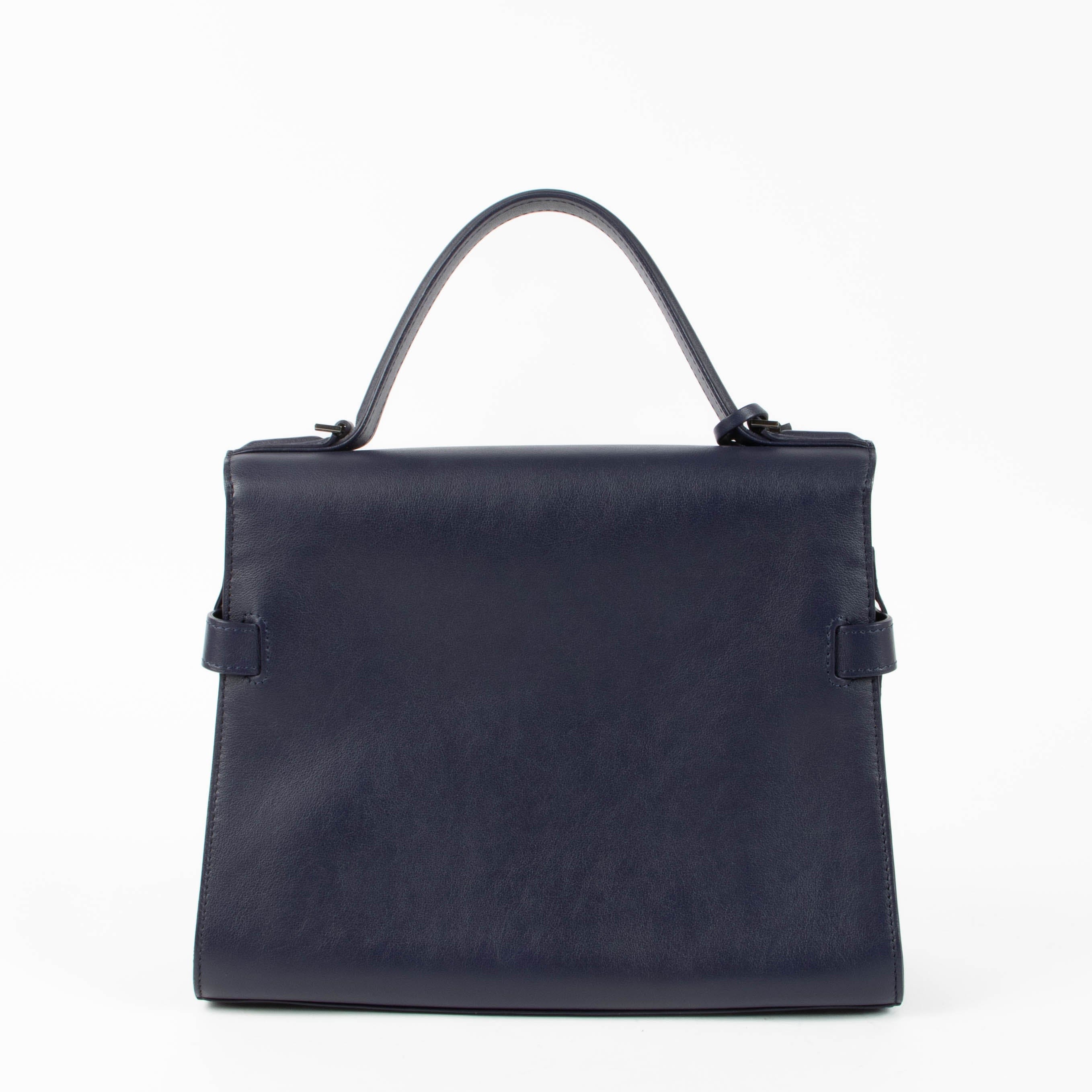 Delvaux Indigo Calf Souple Tempête MM