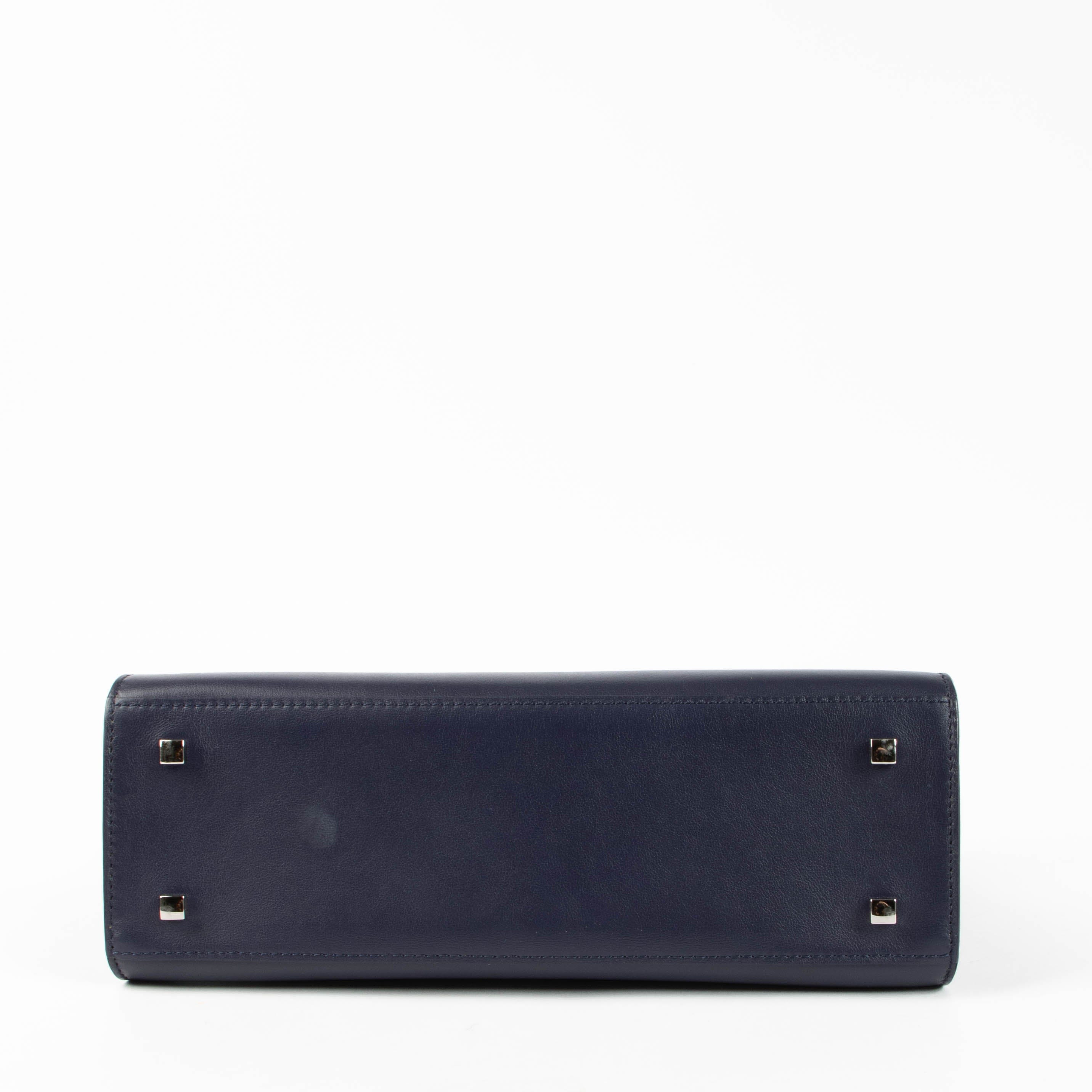 Delvaux Indigo Calf Souple Tempête MM