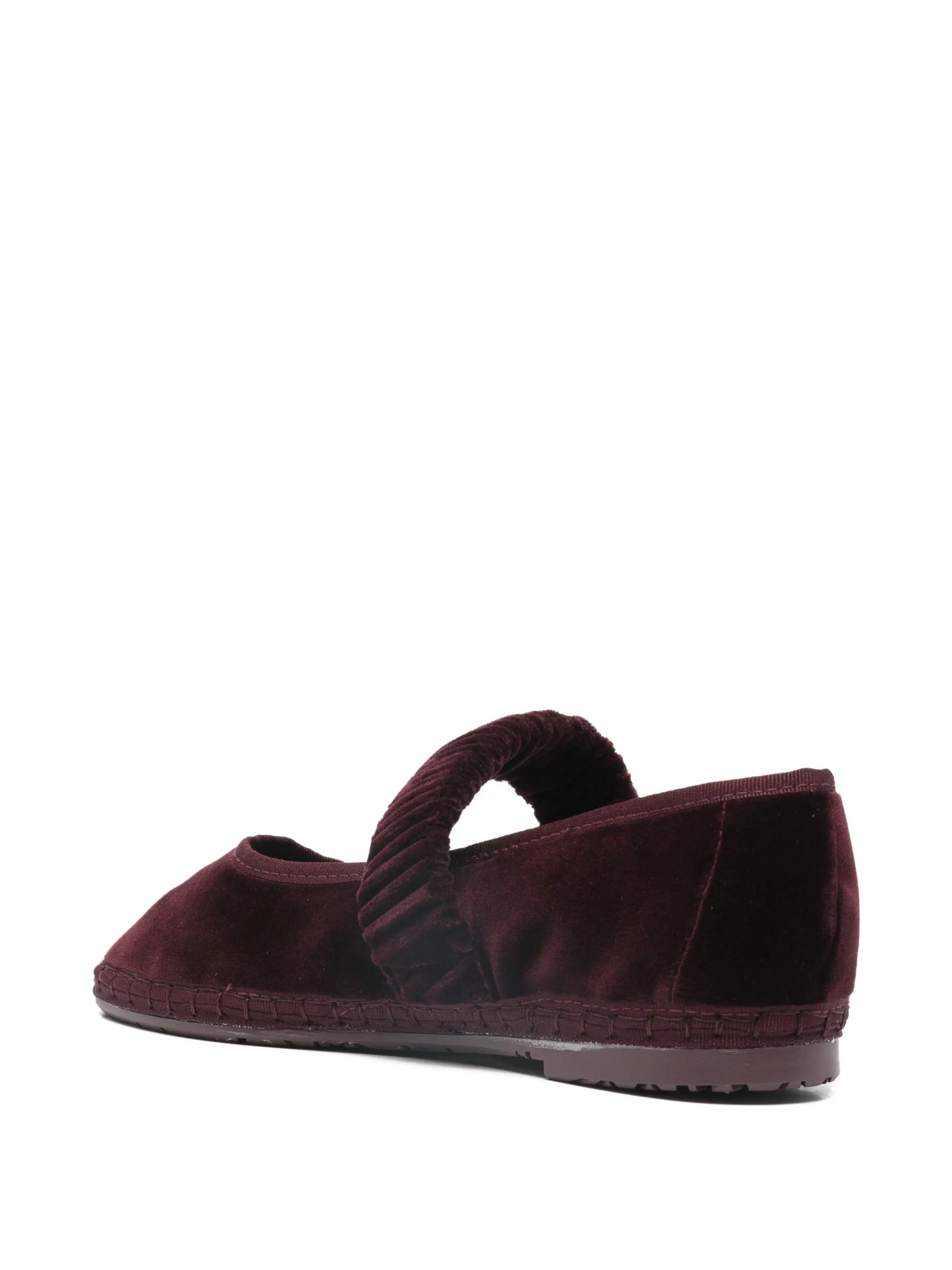 Flabelus Mafalda ruched - strap ballet flats