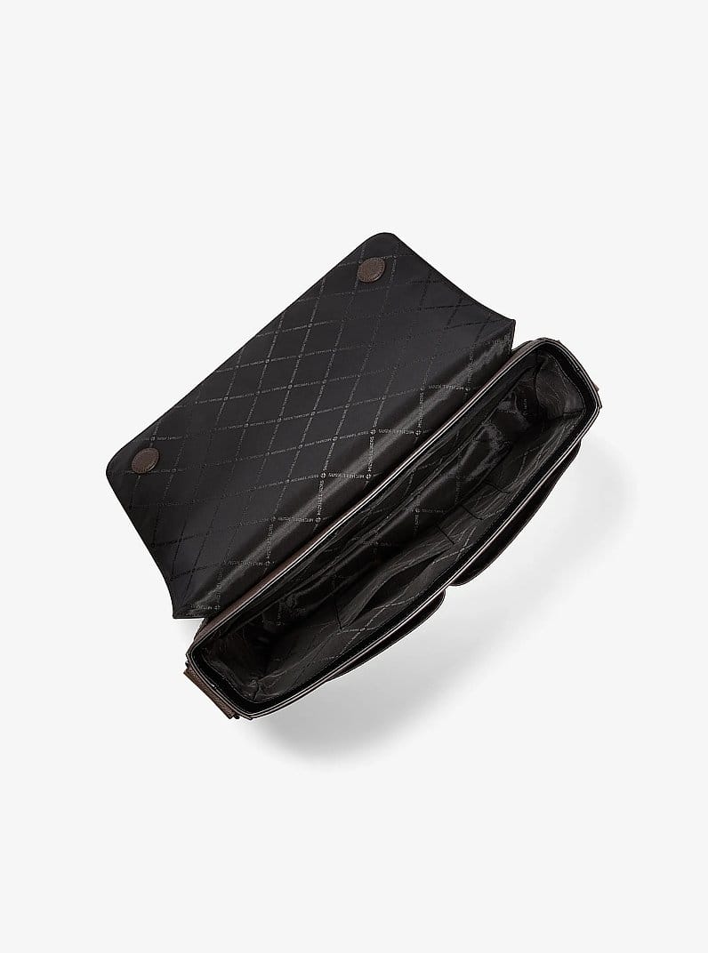 Pacey Medium Signature Logo Messenger Bag