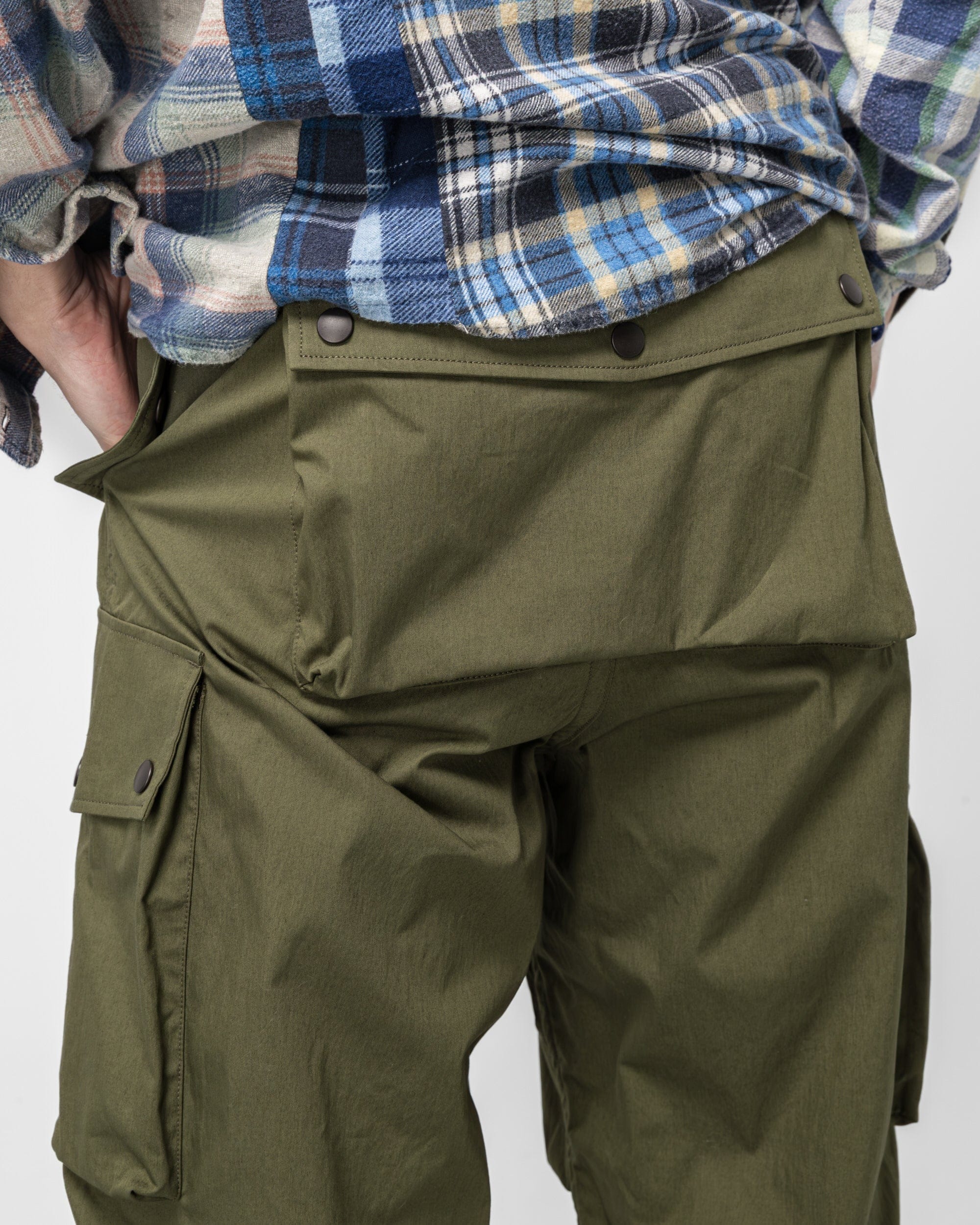 Needles Field Short - Olive C/N Oxford