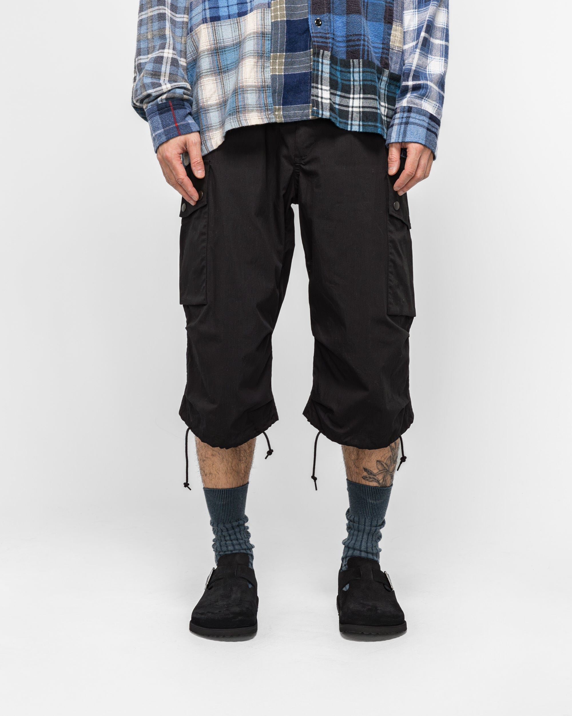 Needles Field Short - Black C/N Oxford