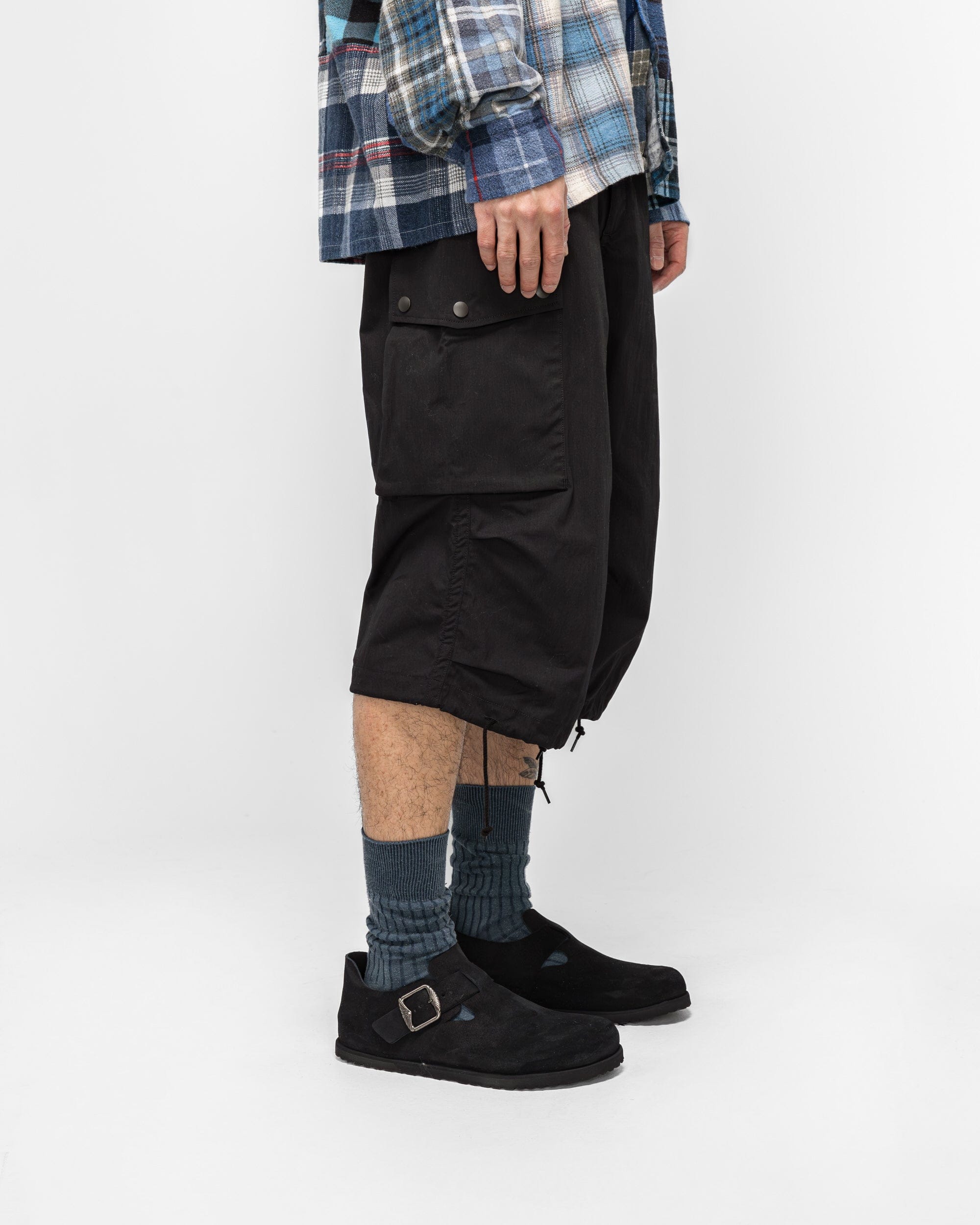 Needles Field Short - Black C/N Oxford