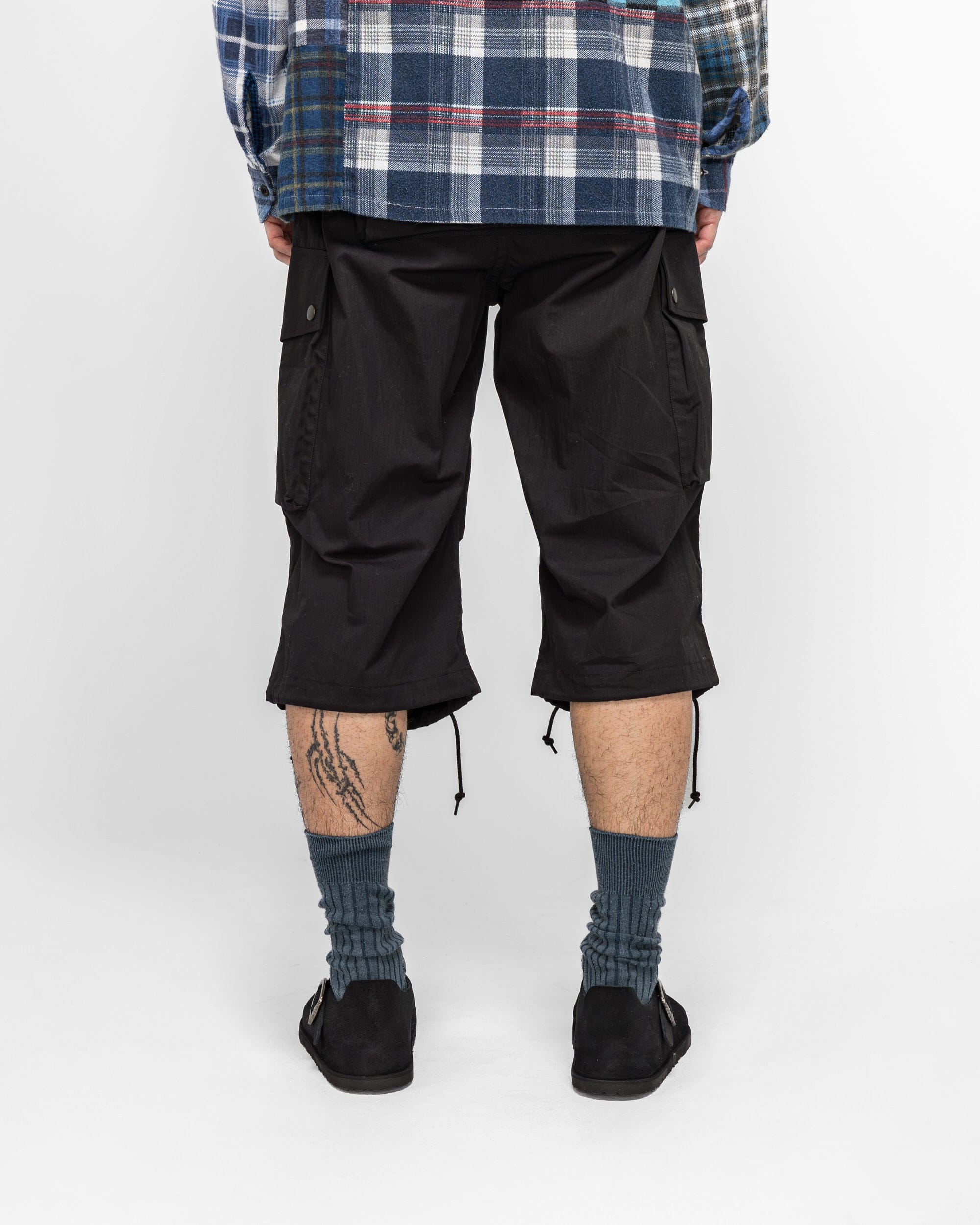 Needles Field Short - Black C/N Oxford