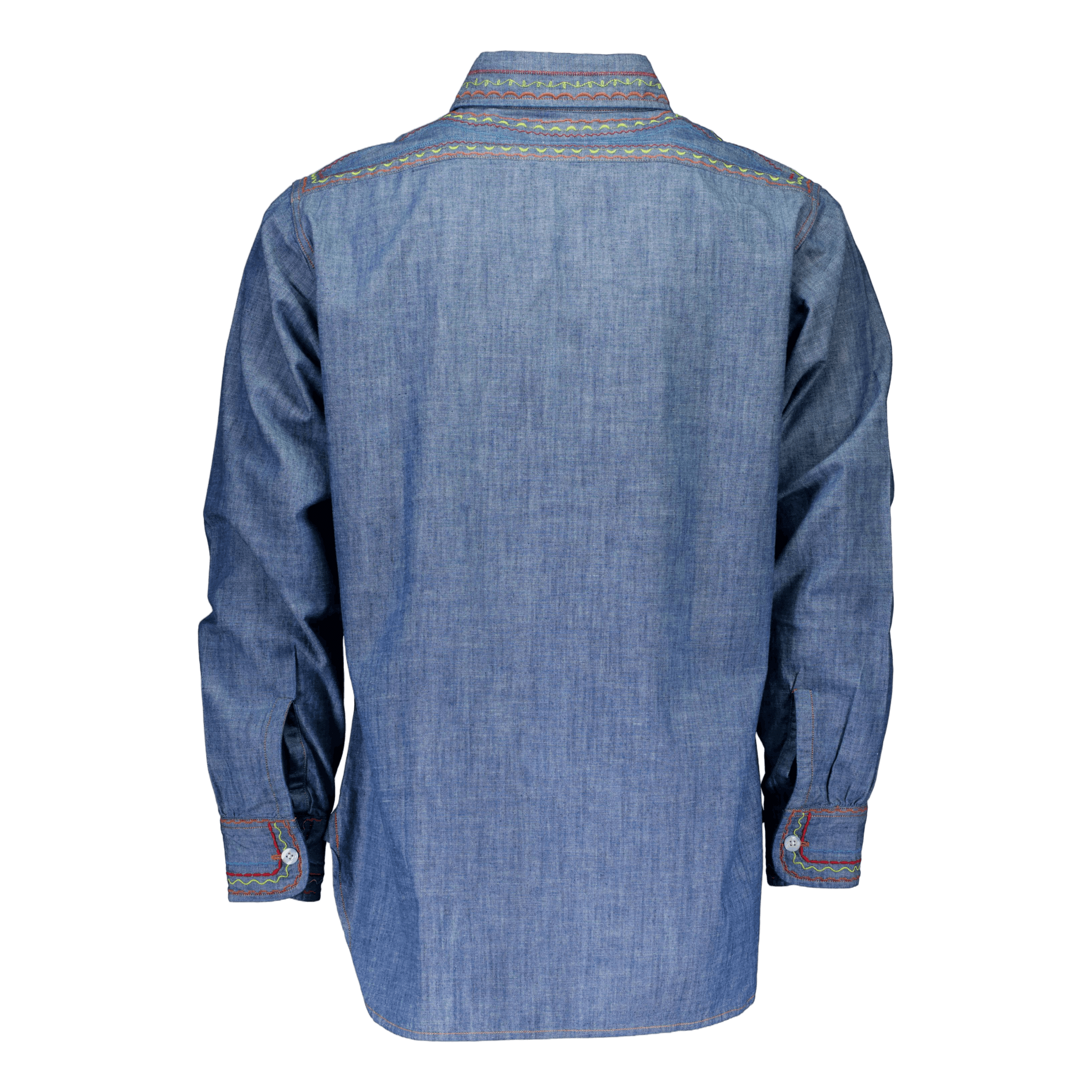 Needles Work Shirt - Cotton Ch Blue