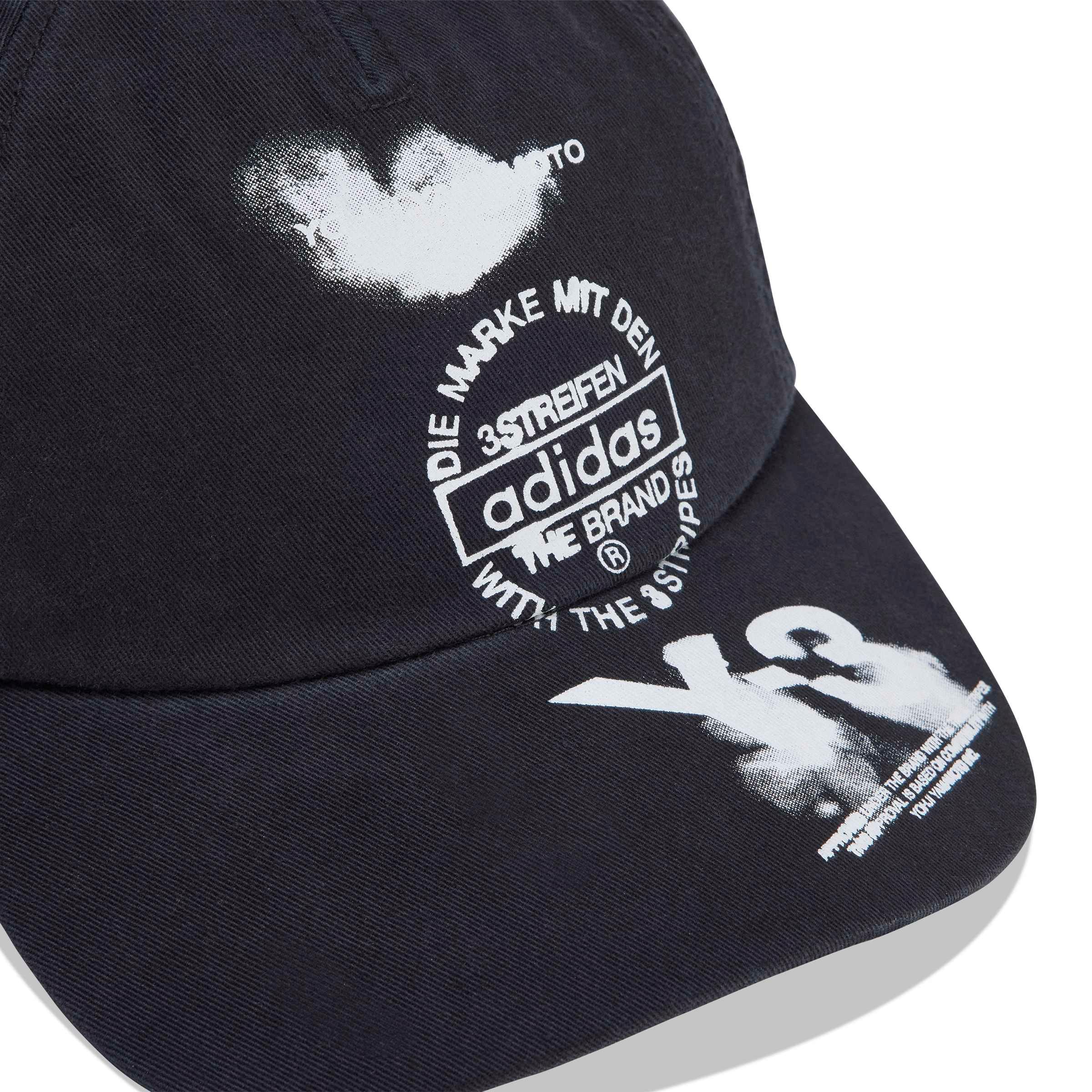 Y-3 ADIDAS Y - 3 Graphic Cap Black