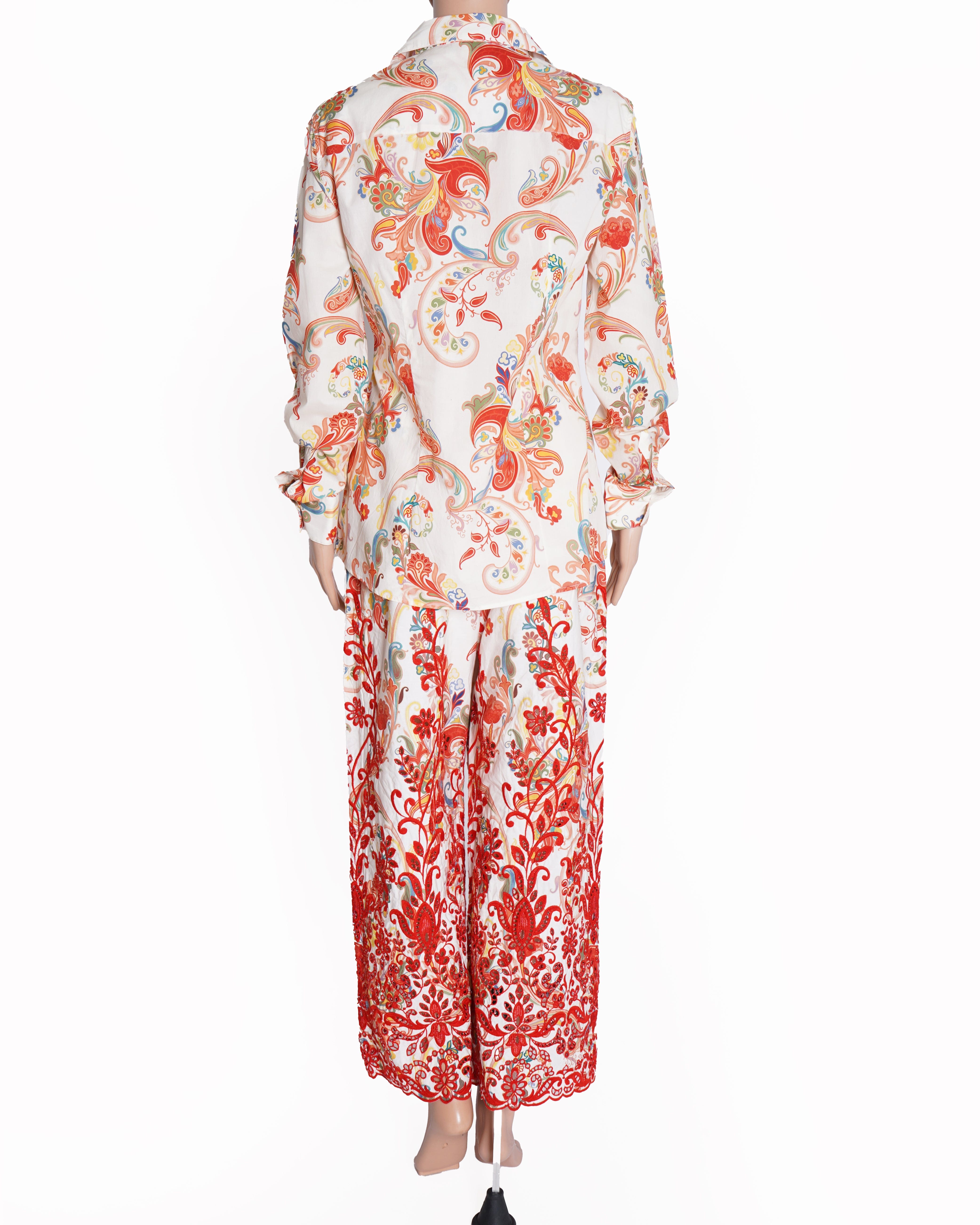 Etro Multicolour printed Co - Ord set