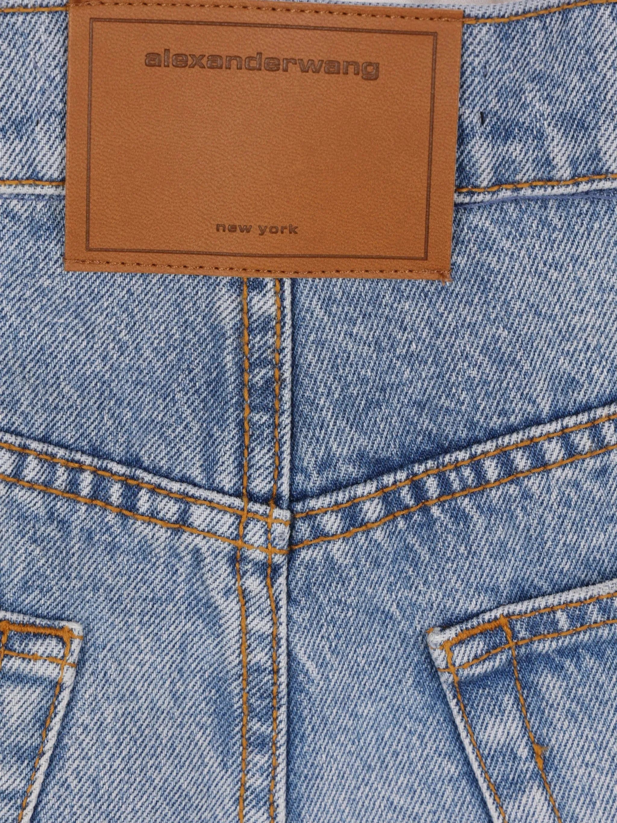 Alexander Wang denim shorts