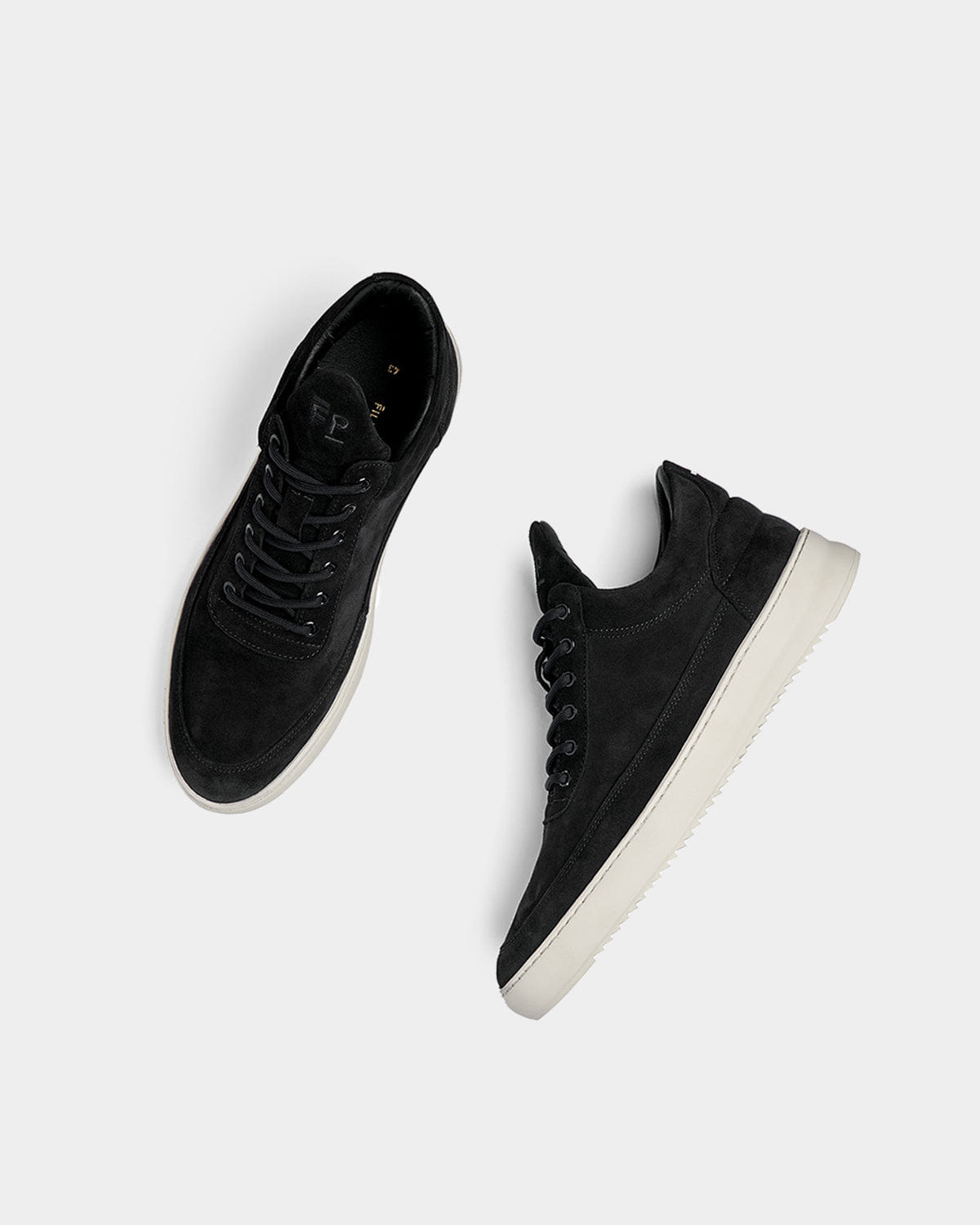 Conventional Low Top Suede Organic Black