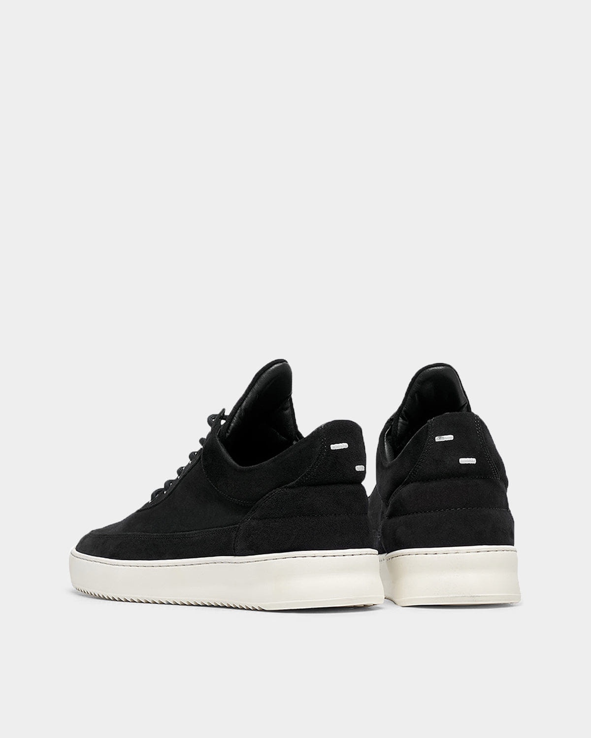 Conventional Low Top Suede Organic Black