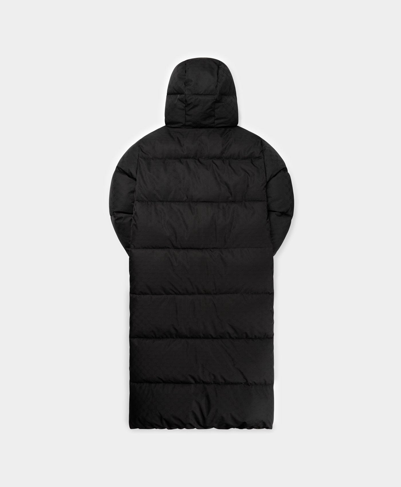Monogram Black Monogram Long Puffer Jacket