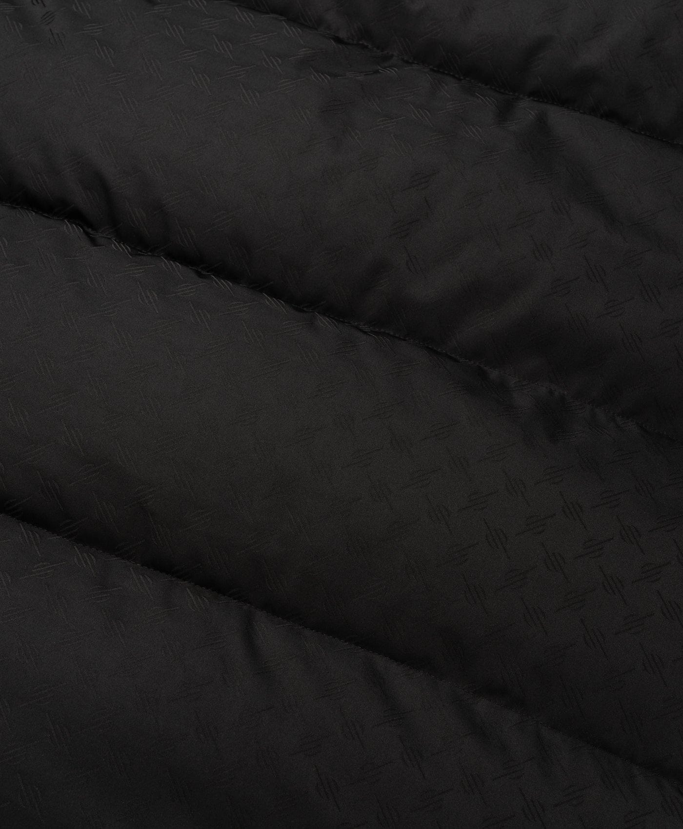Monogram Black Monogram Long Puffer Jacket