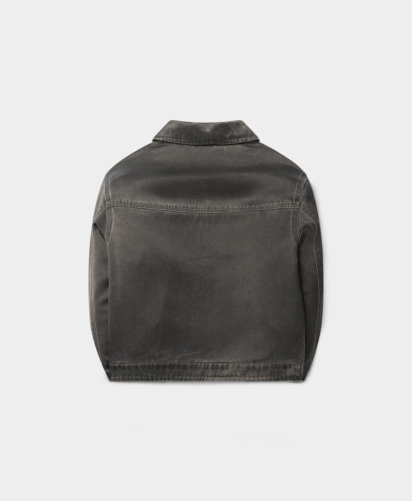 Daily Paper Black Oyster Satin Washed Jacket