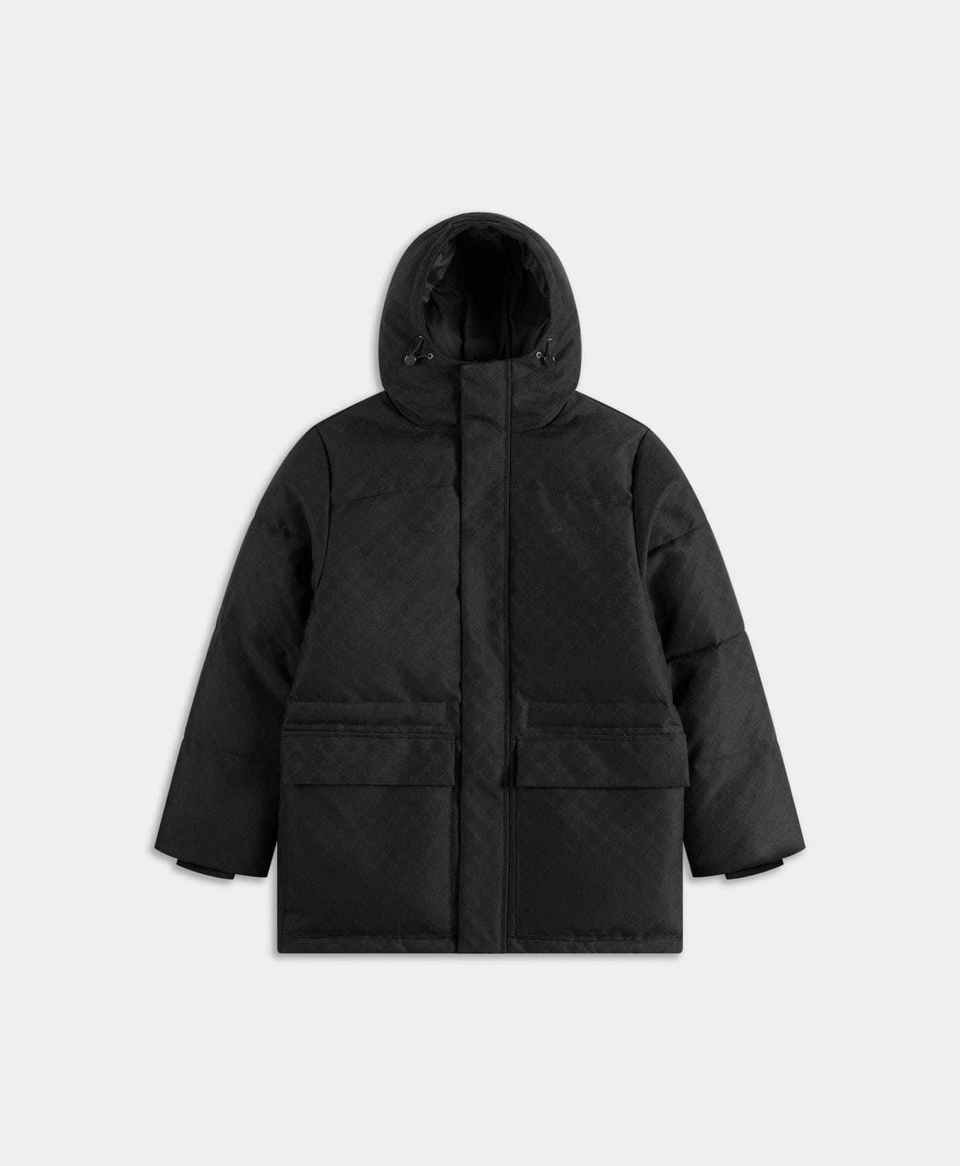 Monogram Black Oba Monogram Puffer