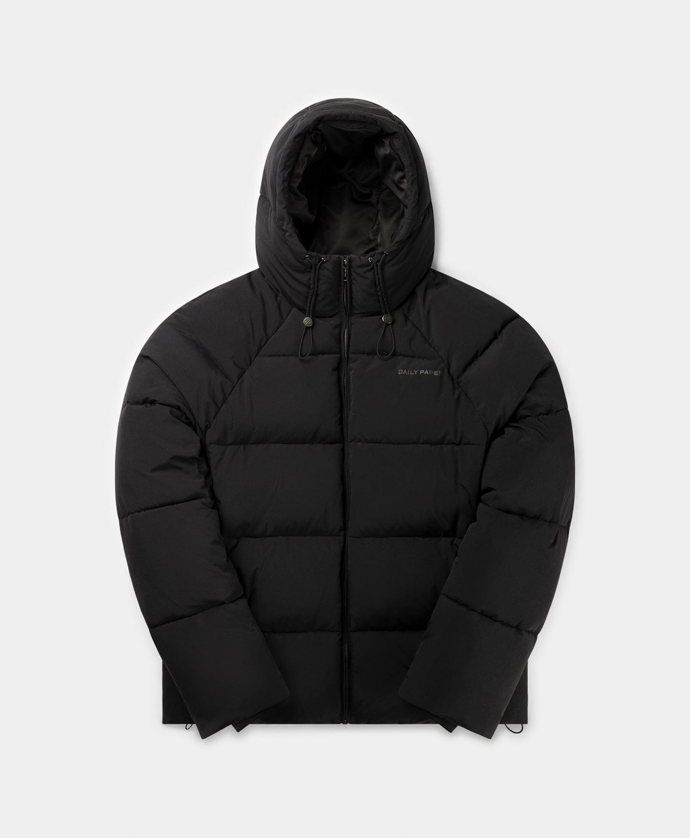 Daily Paper Black Relaxed Puffer