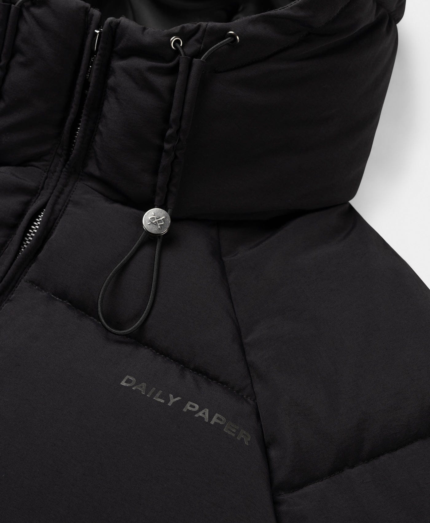 Daily Paper Black Relaxed Puffer