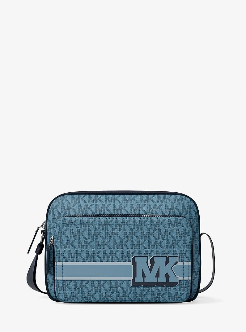 Cooper Embellished Signature Logo Flight Bag