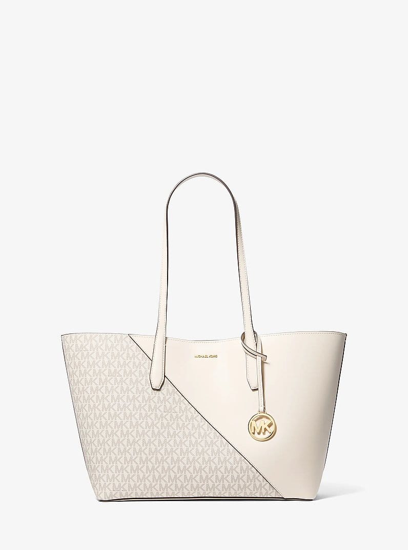 Avalon Medium Smooth and Signature Logo Tote Bag