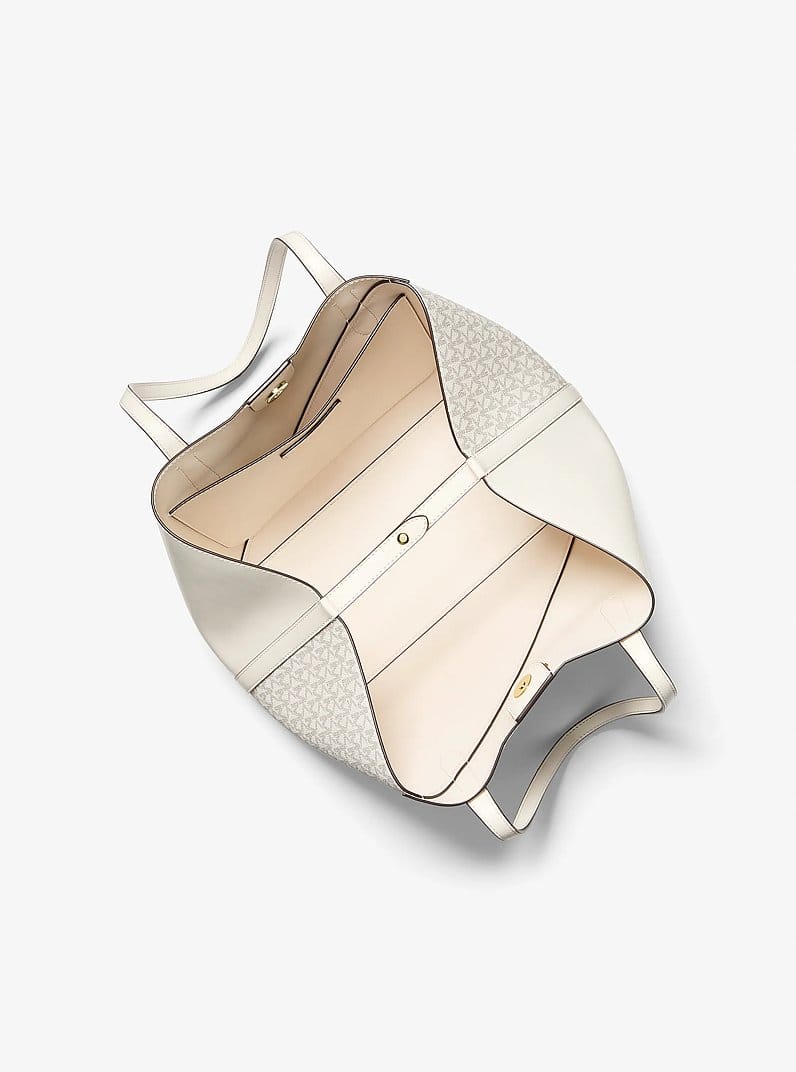 Avalon Medium Smooth and Signature Logo Tote Bag