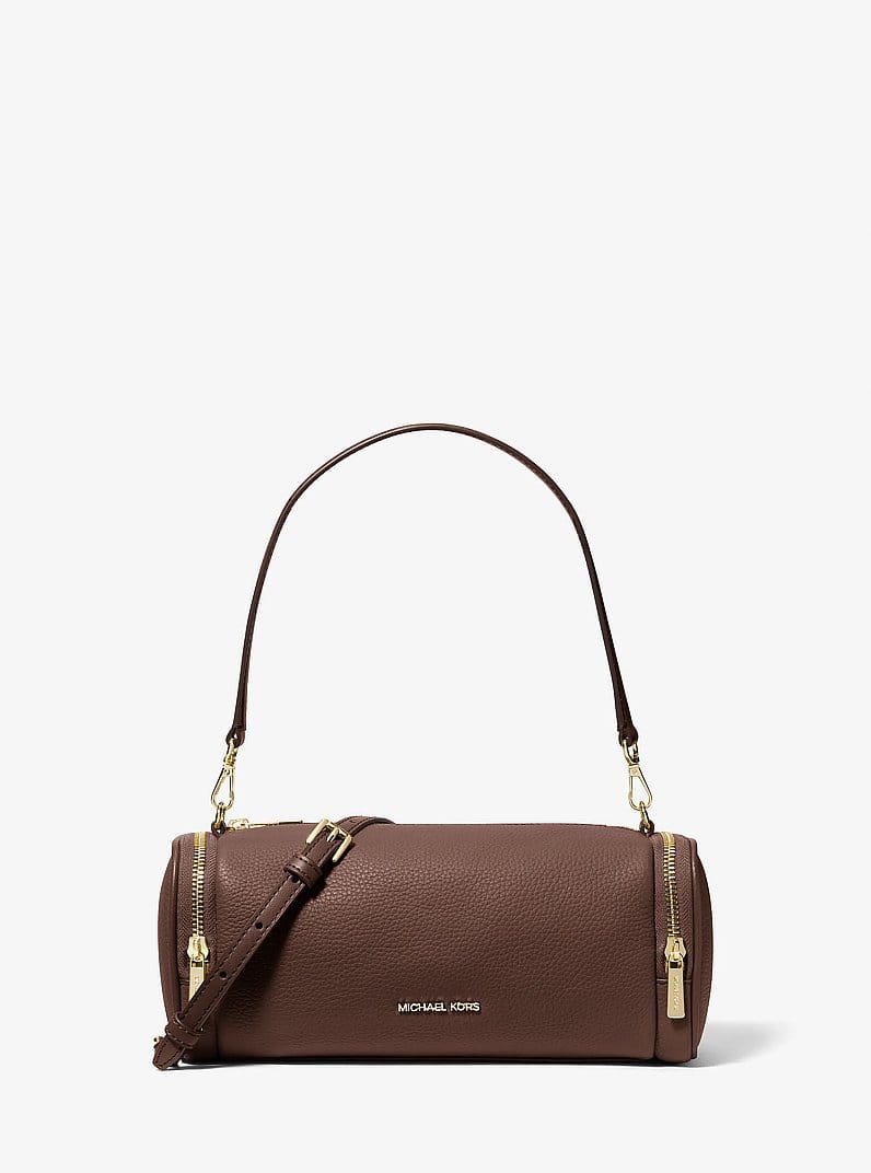 Jet Set Travel Small Pebbled Leather Convertible Crossbody Bag