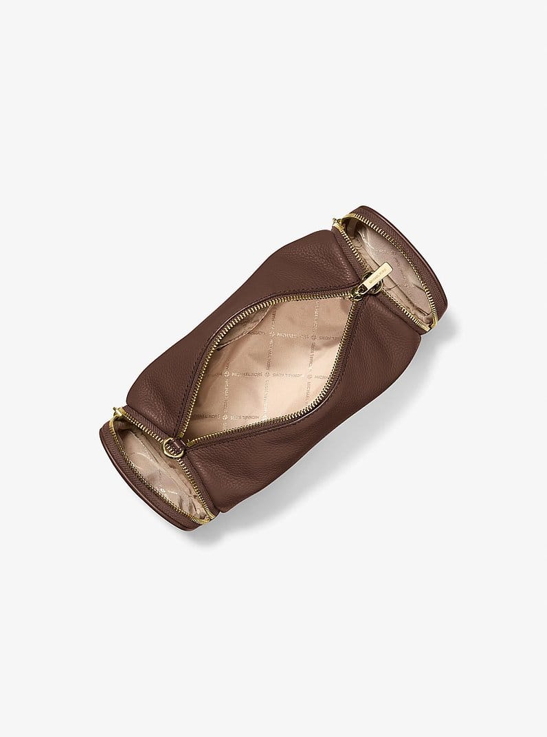 Jet Set Travel Small Pebbled Leather Convertible Crossbody Bag