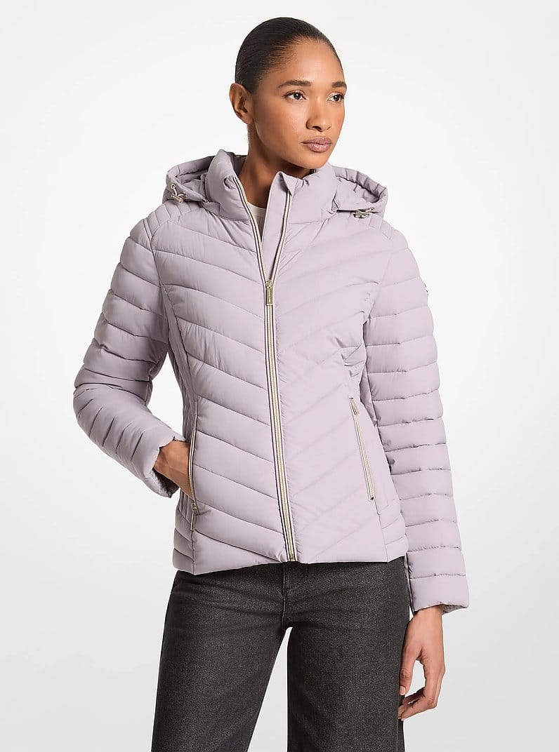 Chevron Quilted Jacket