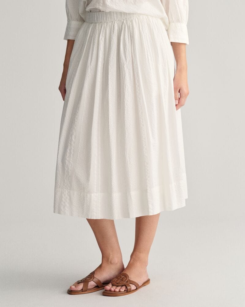 Gant Seersucker Striped Pull - On Skirt