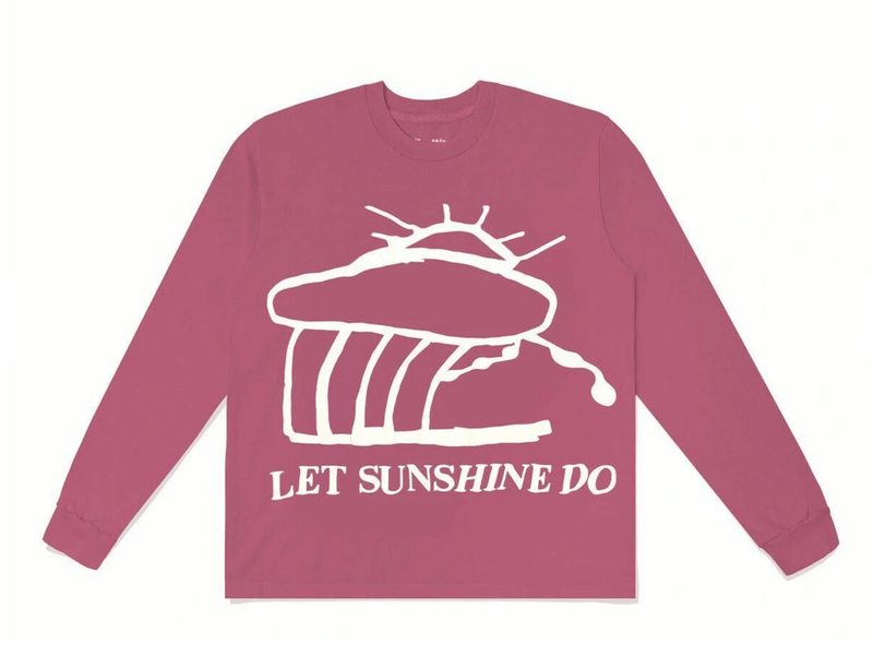 Cactus Plant Flea Market “Let Sunshine Doï¿?Lilac Longsleeve
