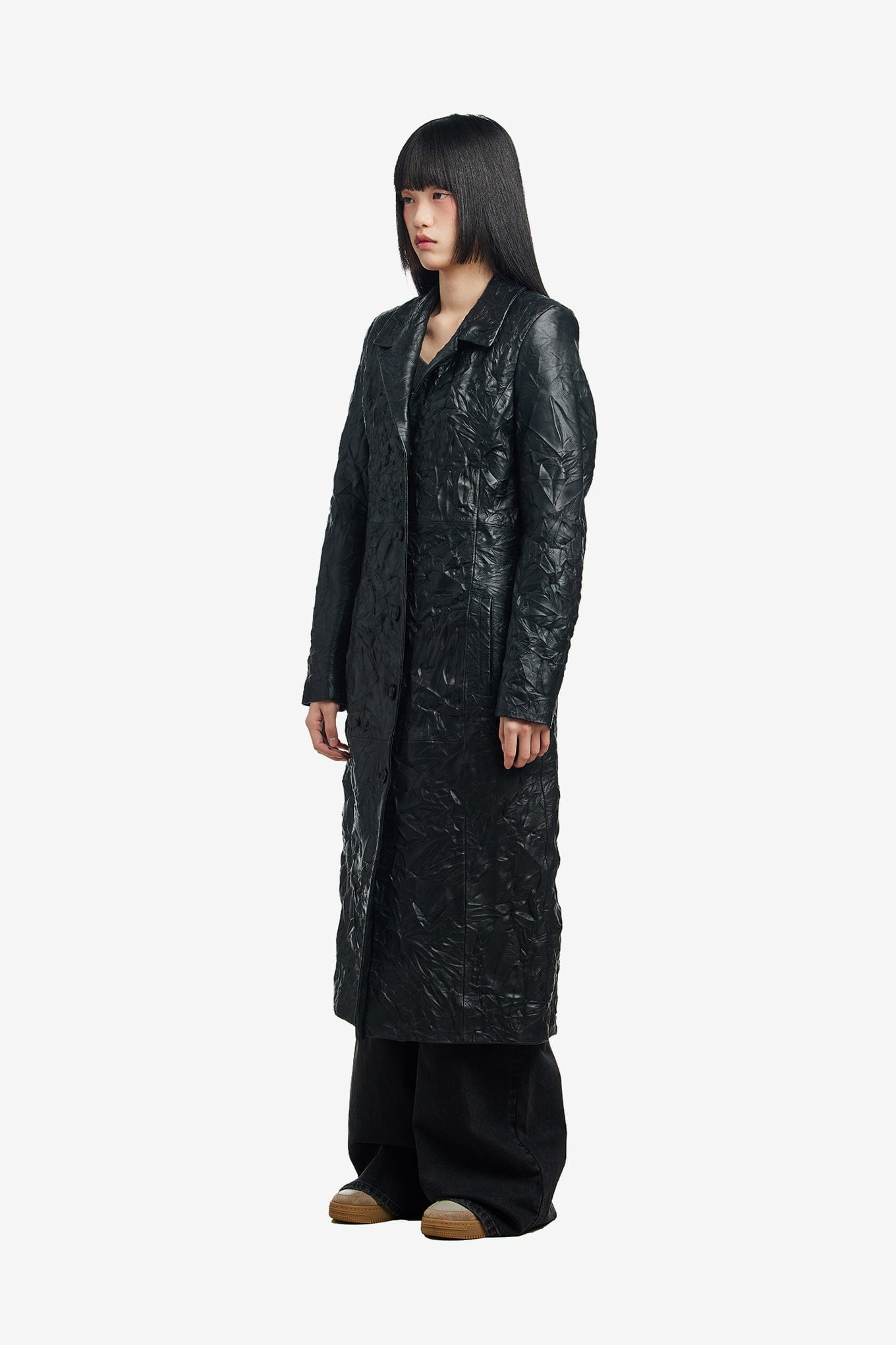 GUESS USA LEATHER COAT