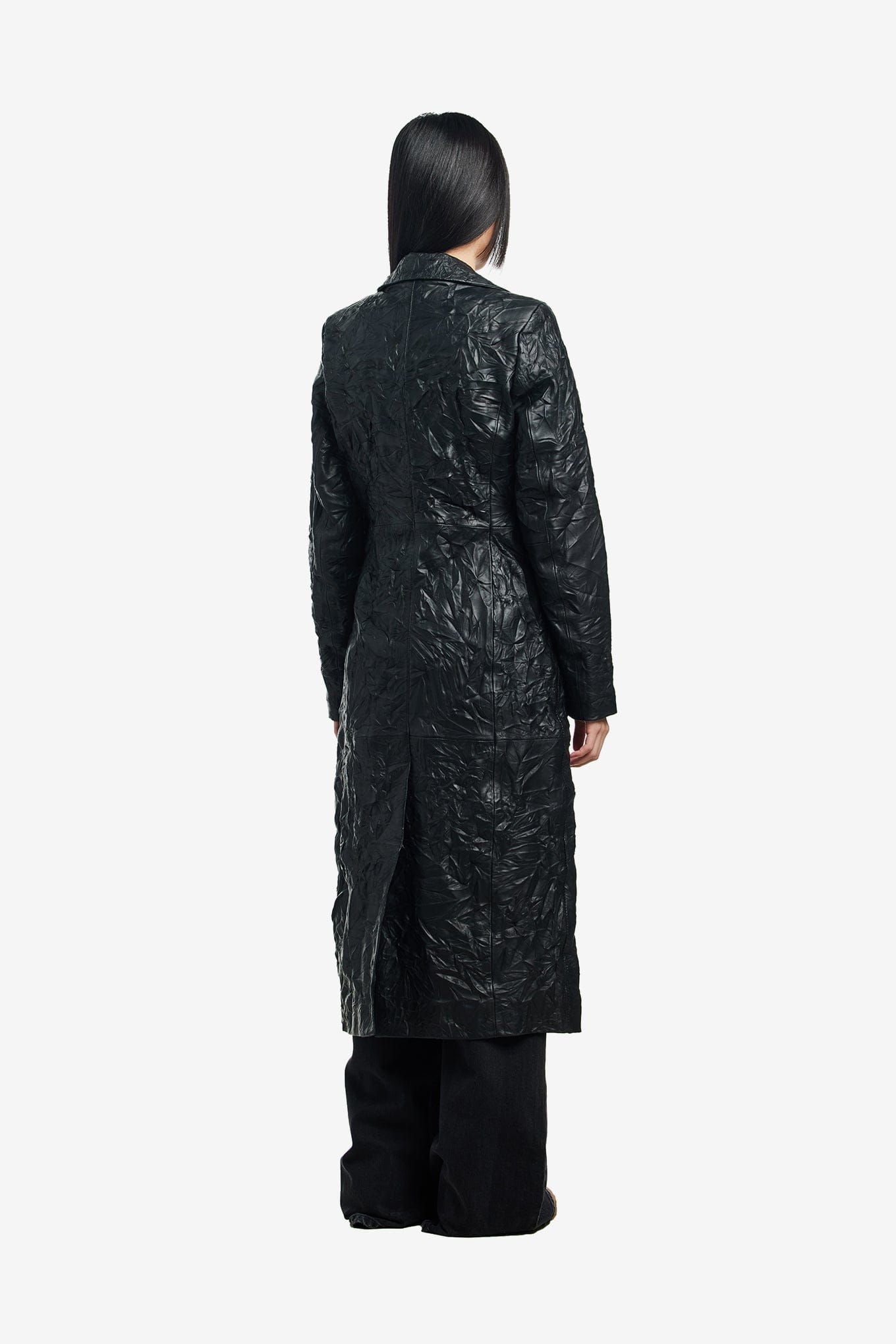 GUESS USA LEATHER COAT