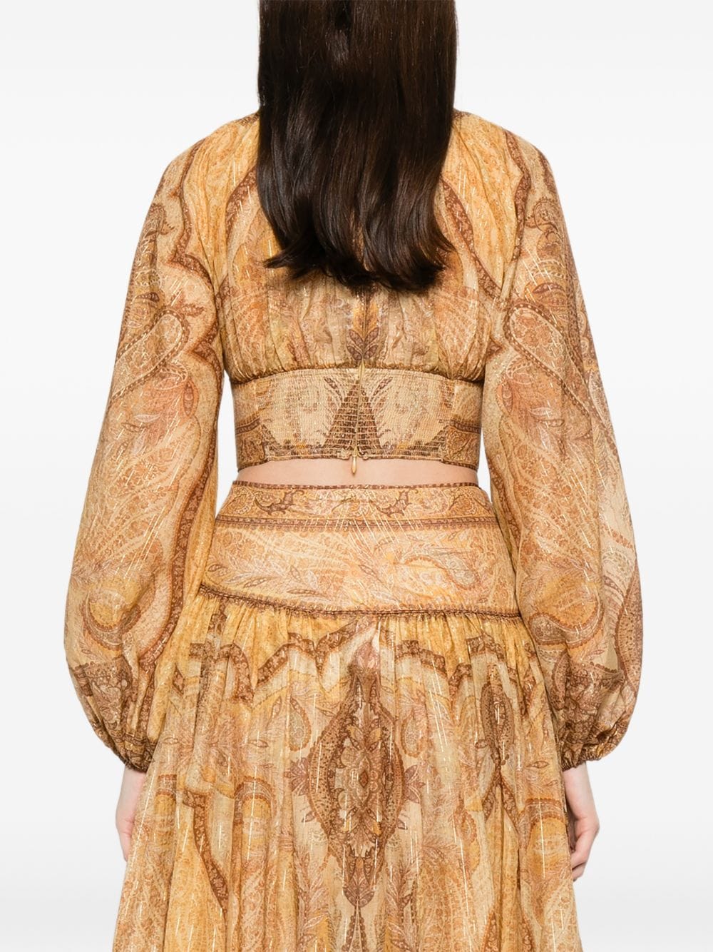 Zimmermann Wanderlust Blouse — Mustard