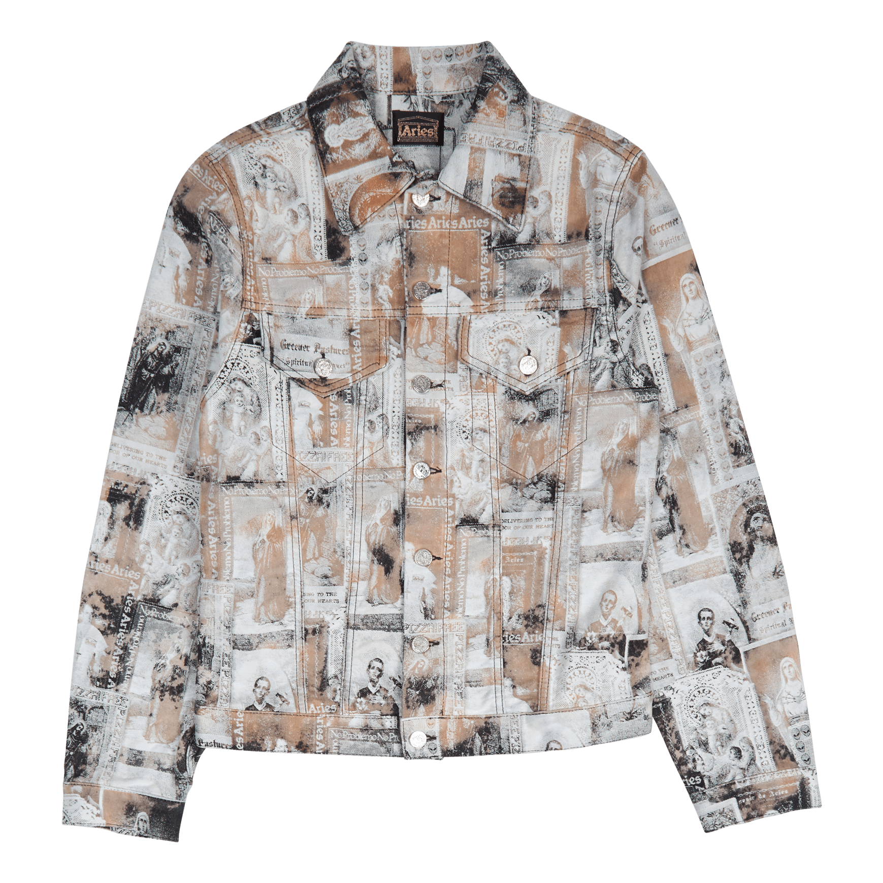 Aries Santino Trucker Jacket Multi