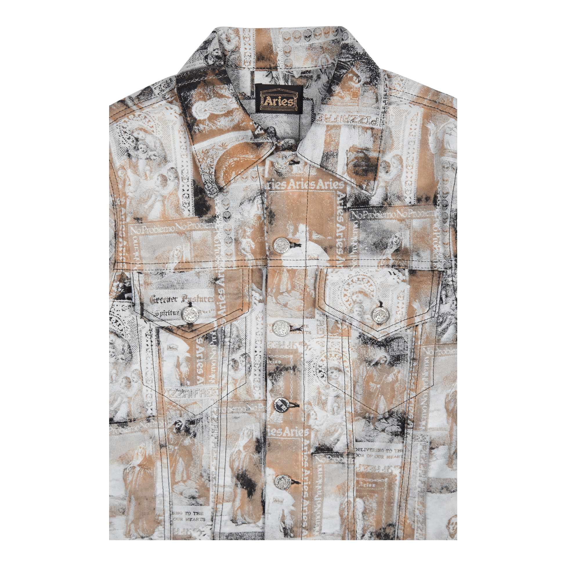 Aries Santino Trucker Jacket Multi